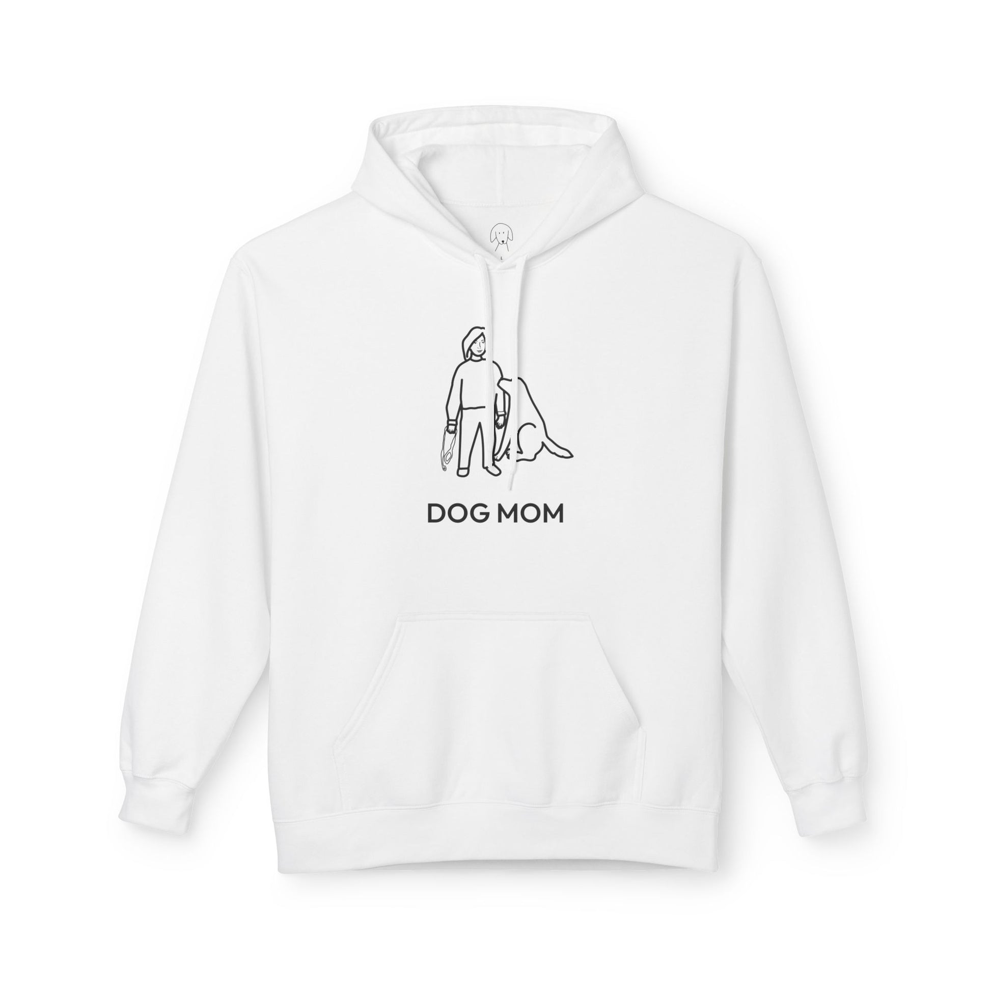 Dog Mom | Softstyle Fleece Hoodie