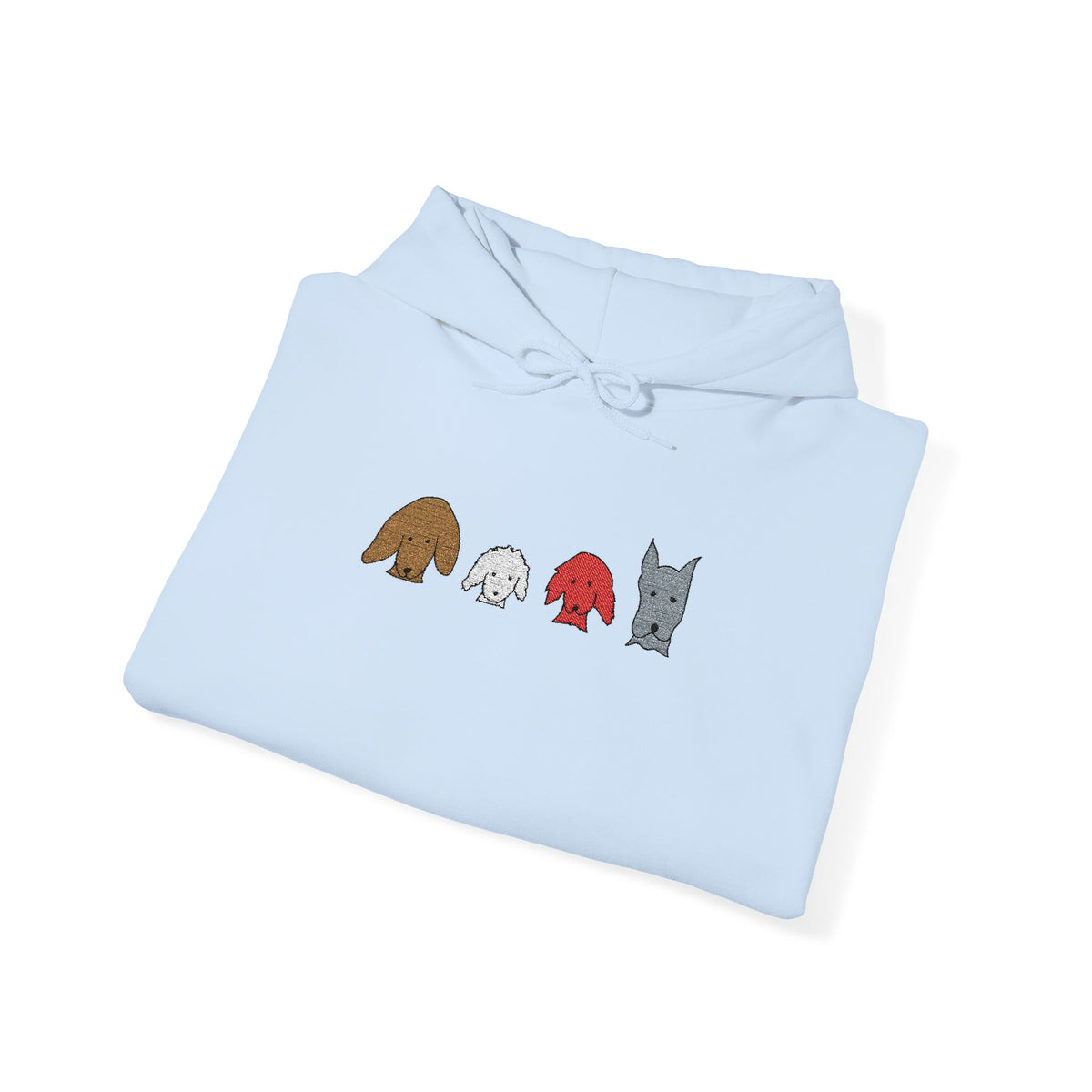 All Dogs Count (No Text) – Embroidered Hoodie
