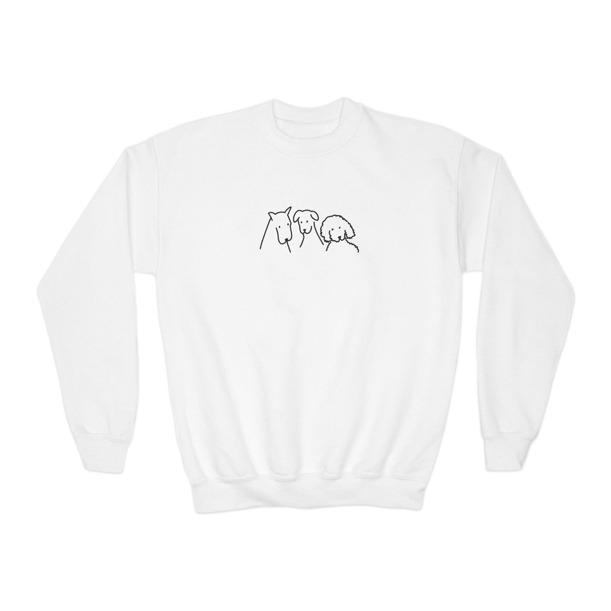 Three Dogs | Youth Sweatshirt