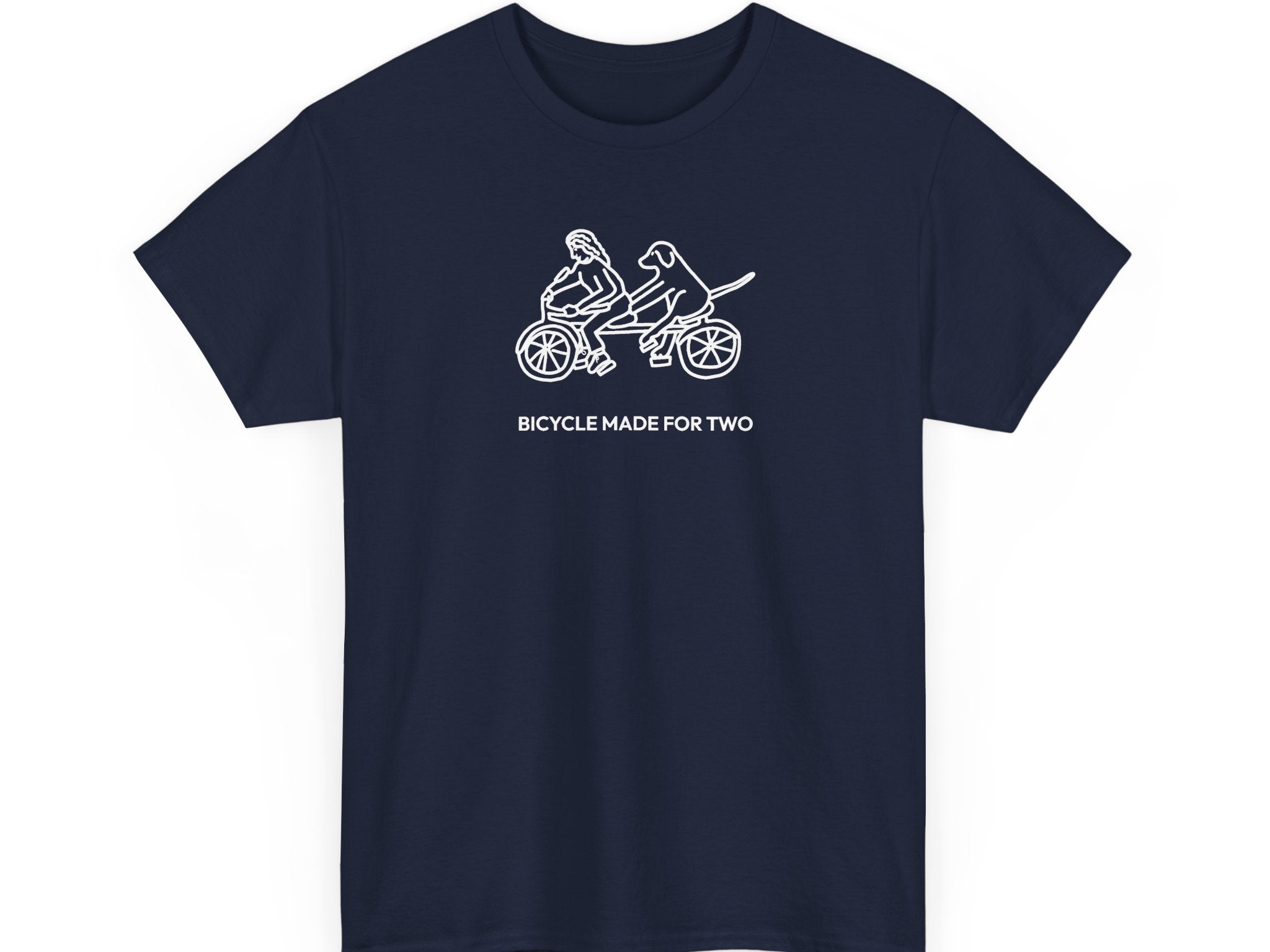 Bicycle Made For Two | Soft Cotton Tee | Spring Collection