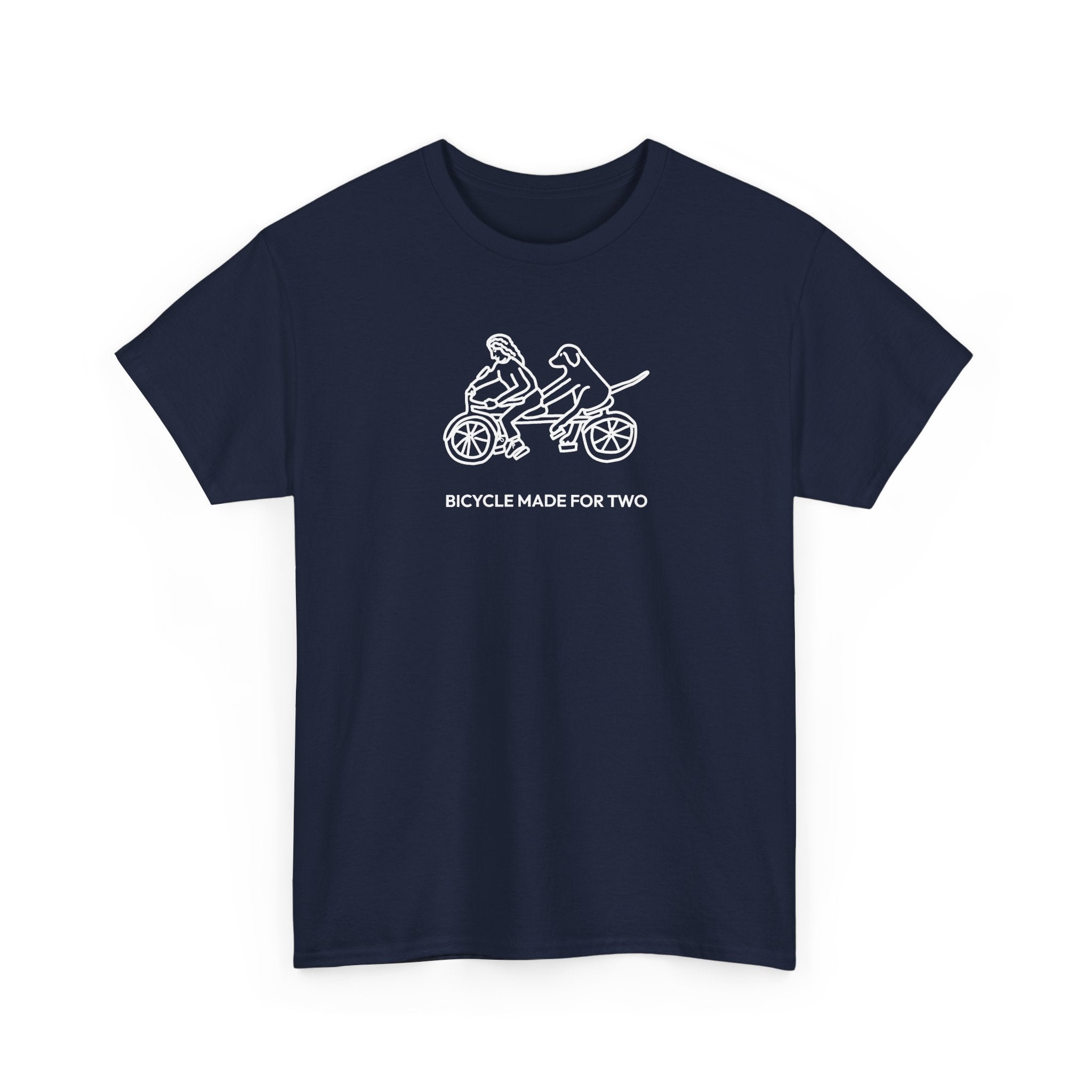 Bicycle Made For Two | Soft Cotton Tee | Spring Collection