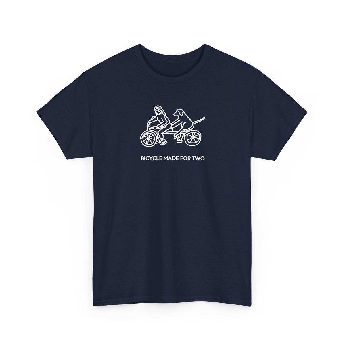 Bicycle Made For Two | Soft Cotton Tee | Spring Collection