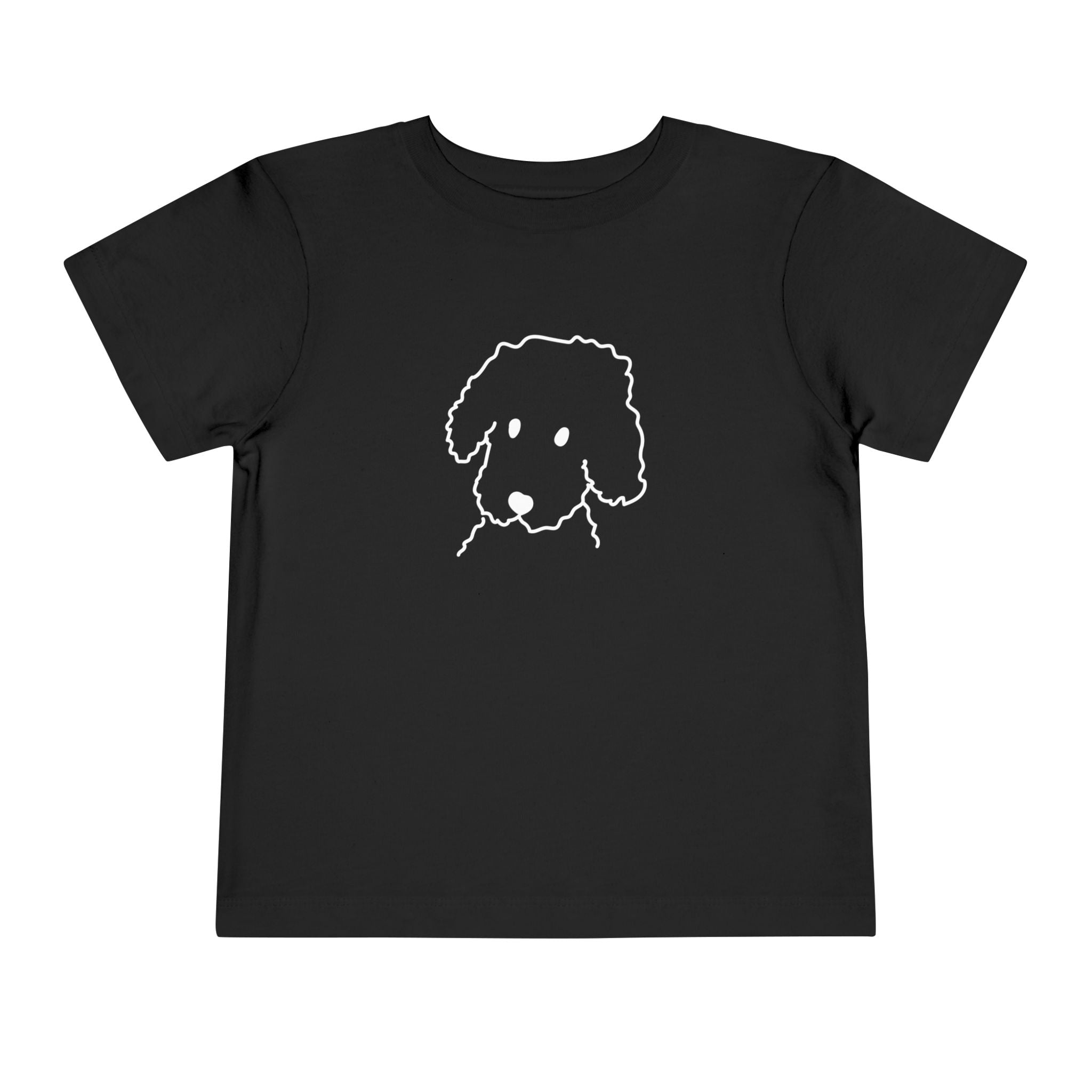 "Curly" |Toddler Short-Sleeved Tee | Face Time Collection