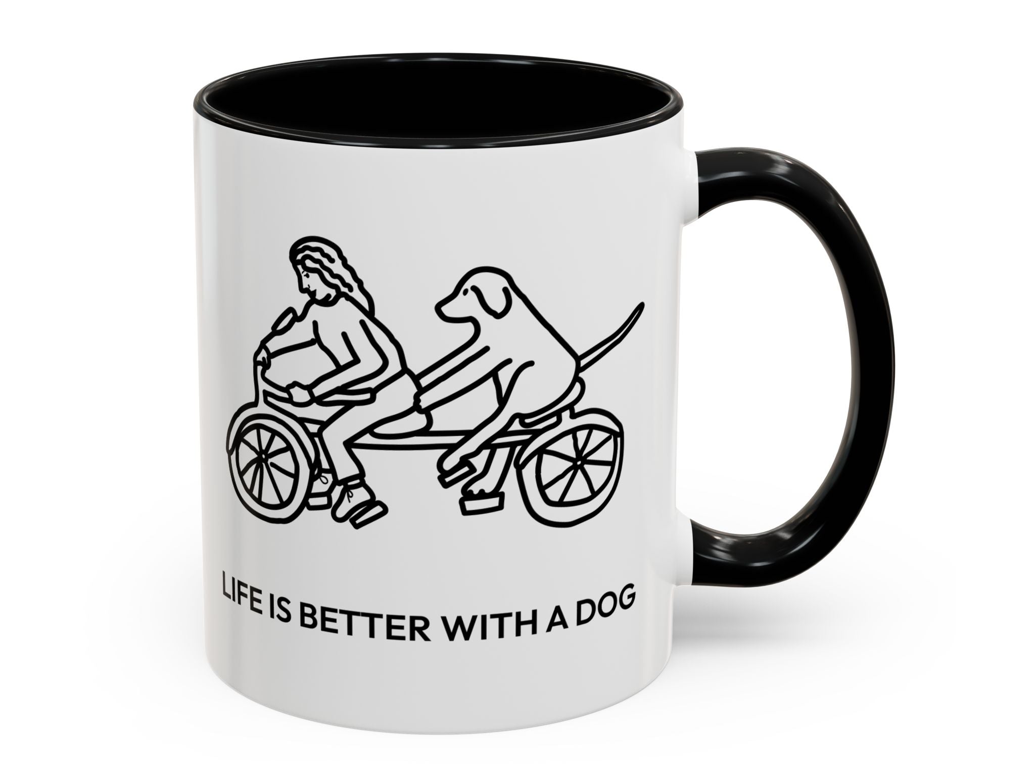 Life Is Better With A Dog | Coffee Mug (11 oz.) | Life Is Better With A Dog Collection