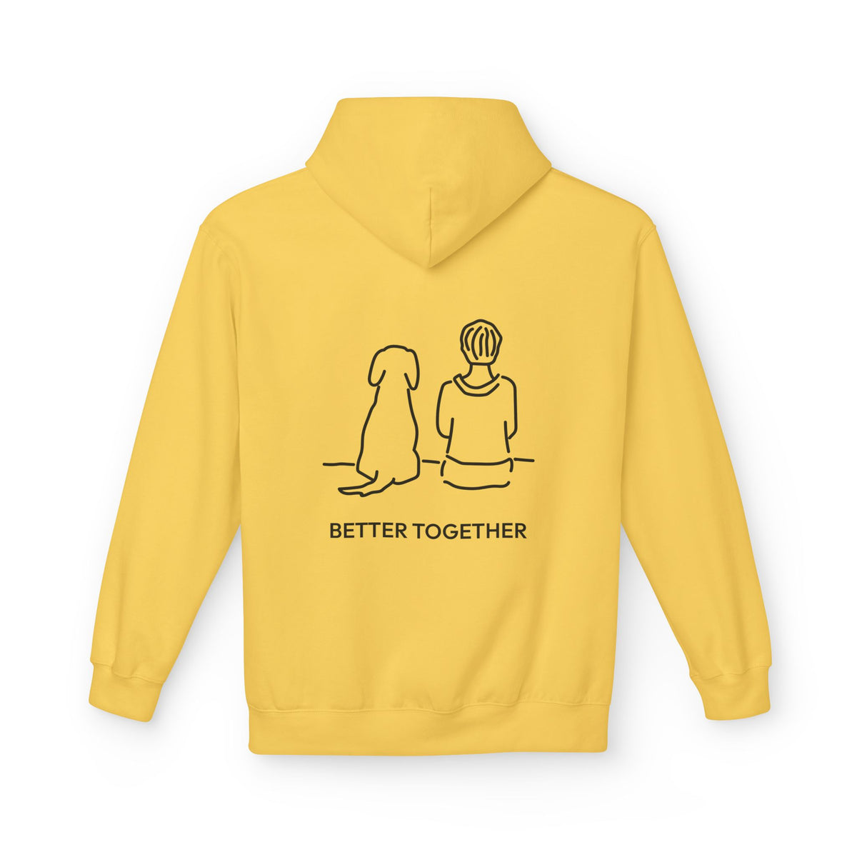 Better Together (Back Print)| Soft Fleece Hoodie