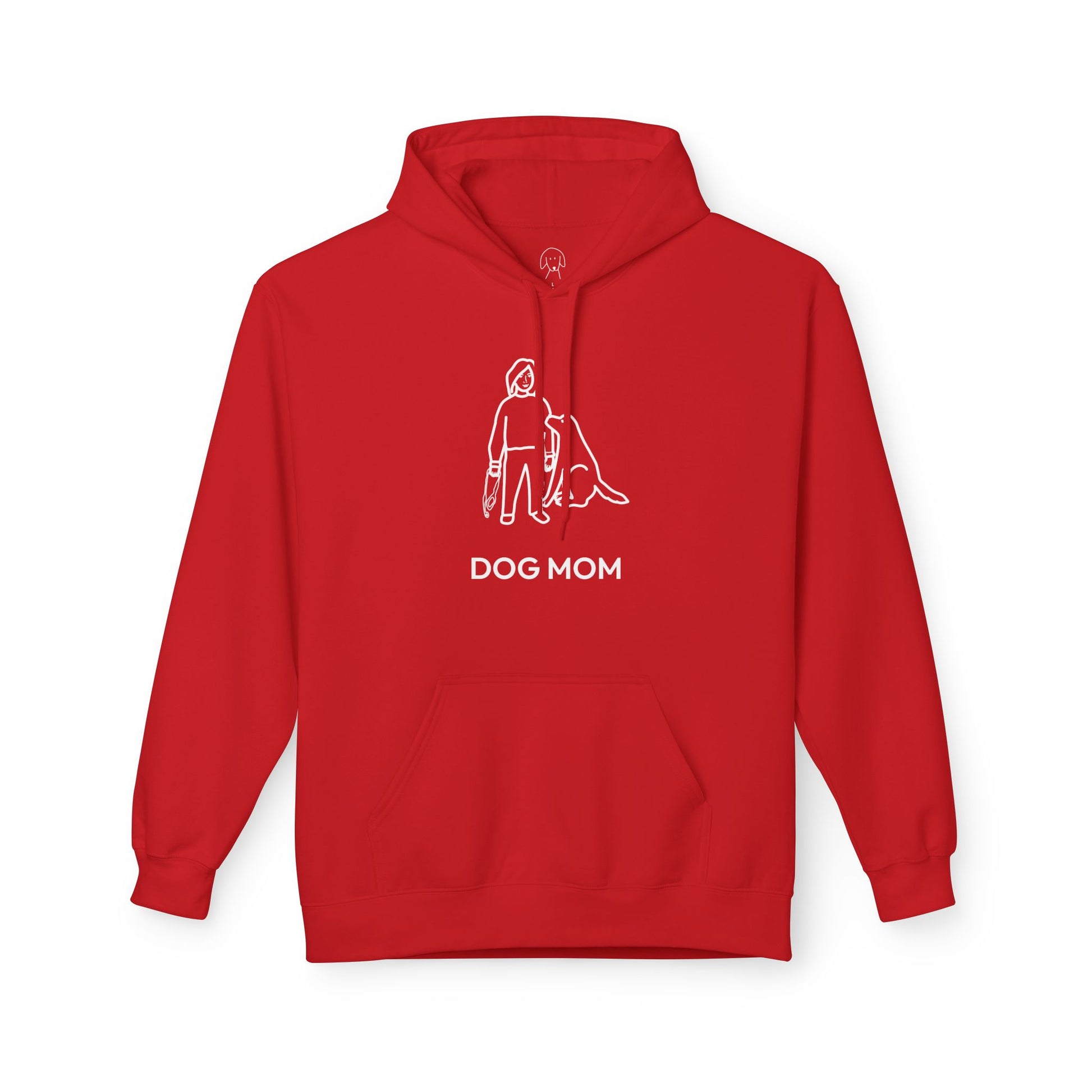 Dog Mom | Softstyle Fleece Hoodie