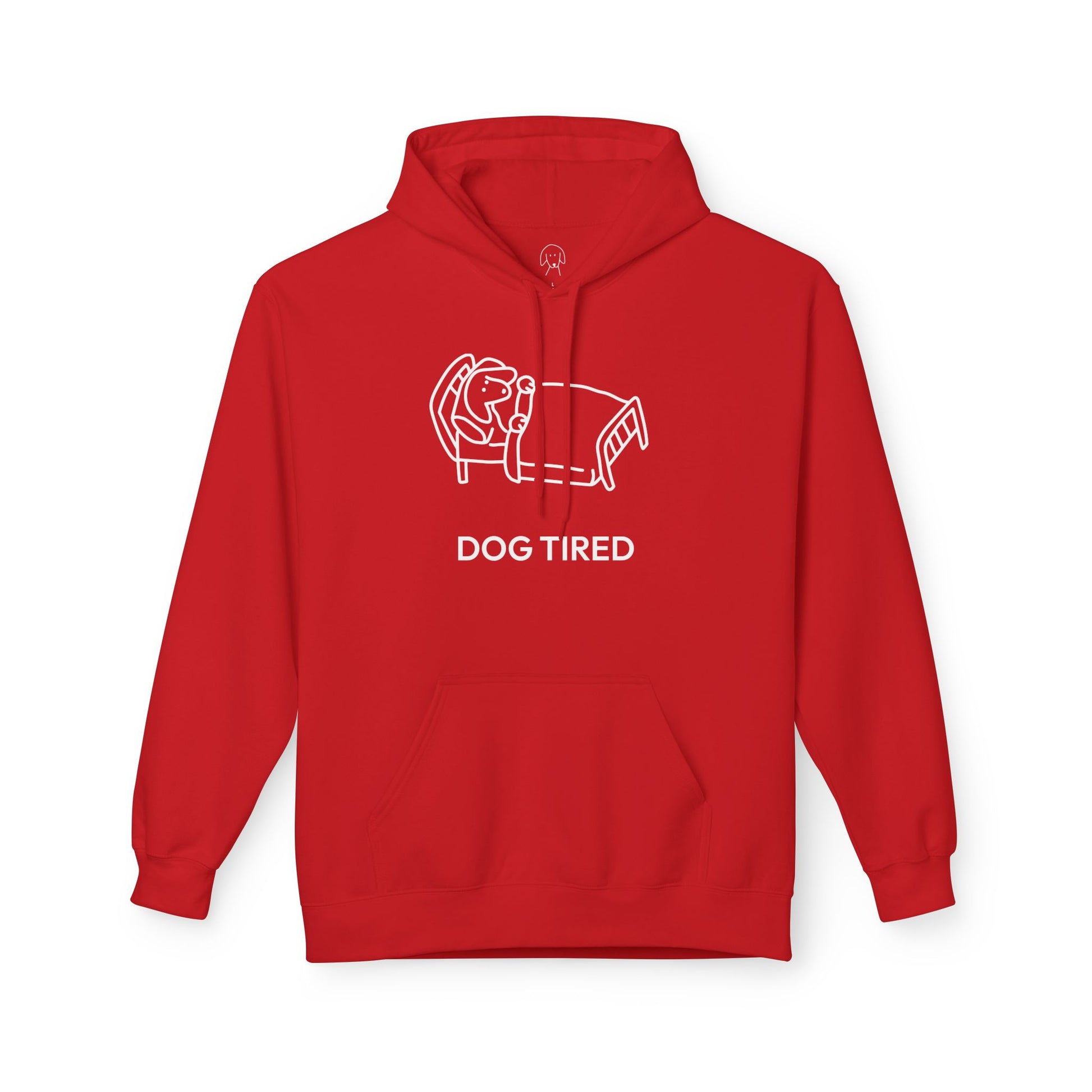 Dog Tired | Softstyle Fleece Hoodie