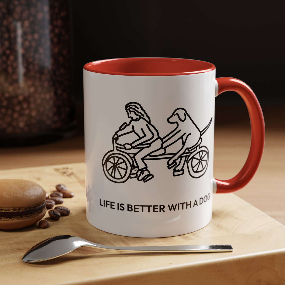 Life Is Better With A Dog | Coffee Mug (11 oz.) | Life Is Better With A Dog Collection