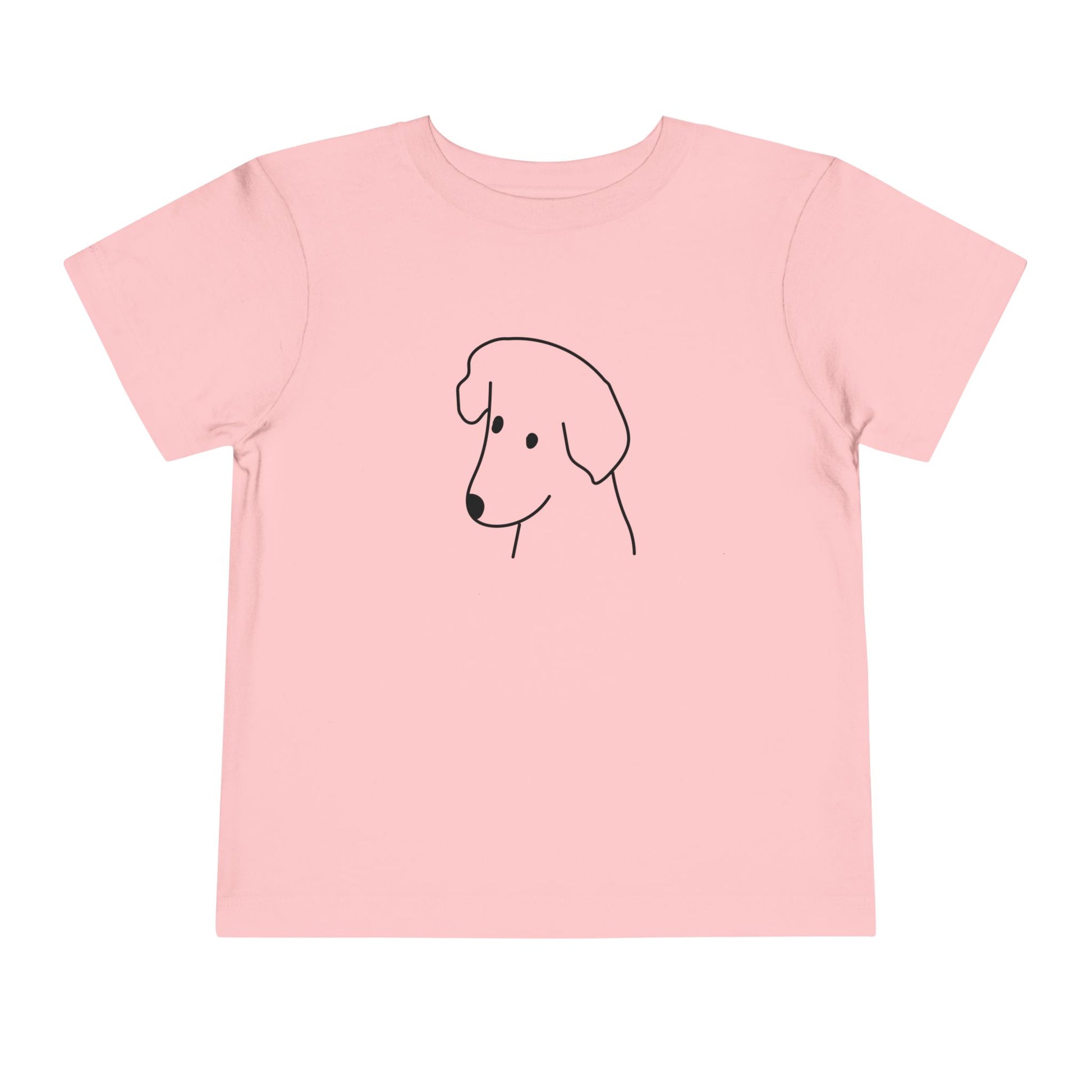 "Happy Dog" | Toddler Short Sleeve Tee | Face Time Collection