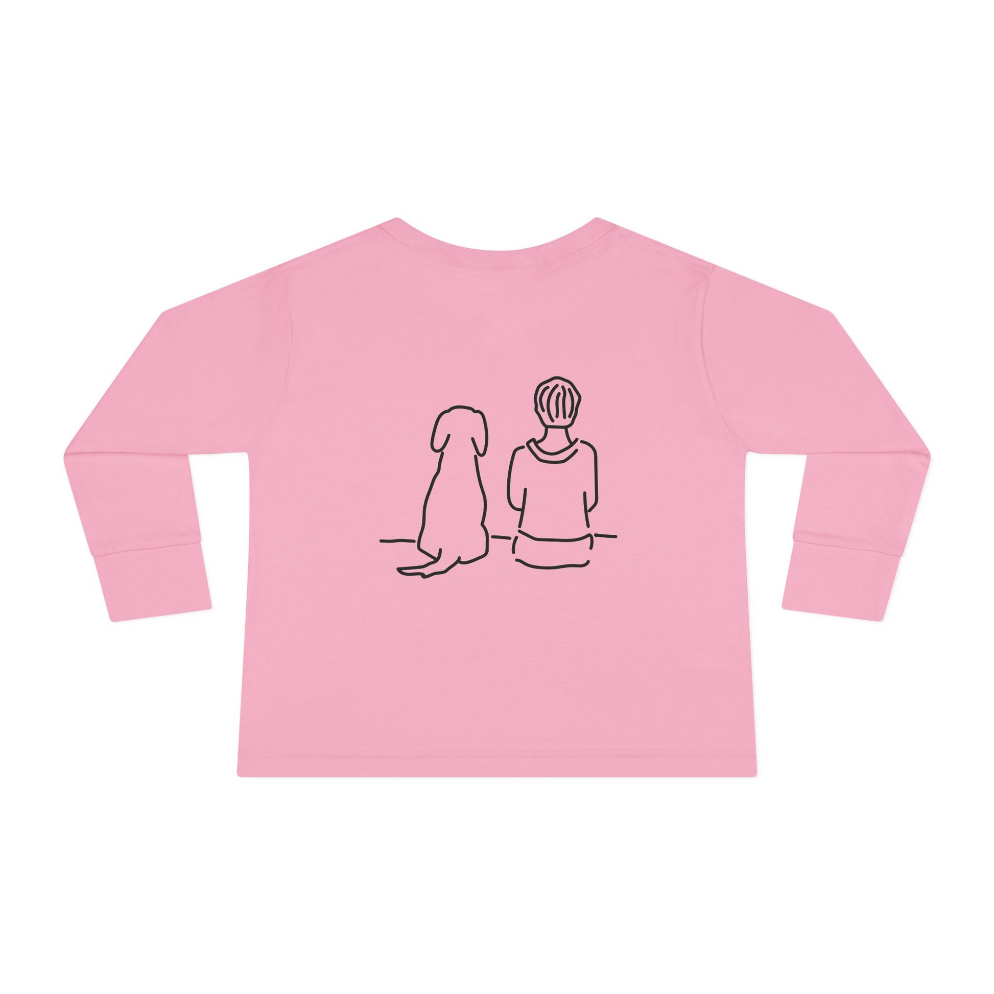"Better Together" | Toddler Long Sleeve Tee (Back Print)