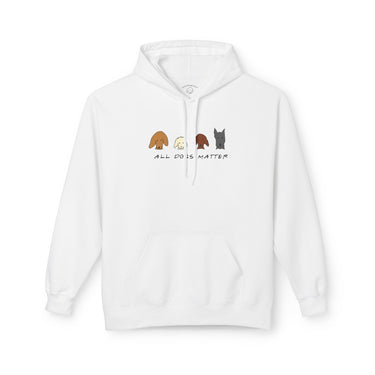 All Dogs Matter | Softstyle Fleece Hoodie | Rescue Collection | Color Collection