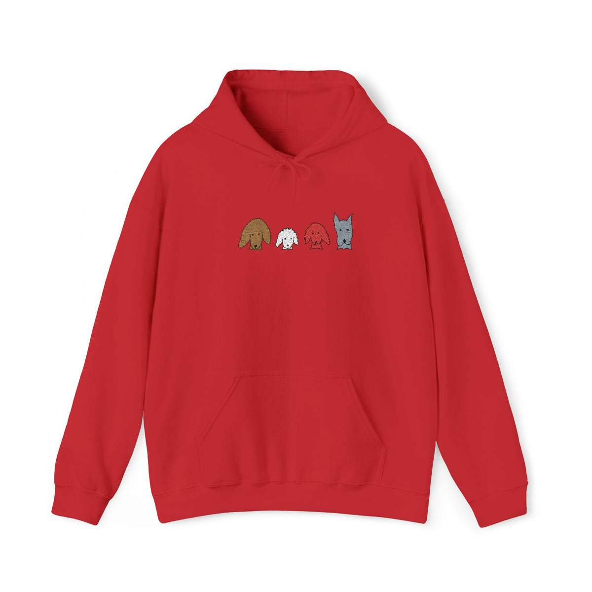 All Dogs Count (No Text) – Embroidered Hoodie