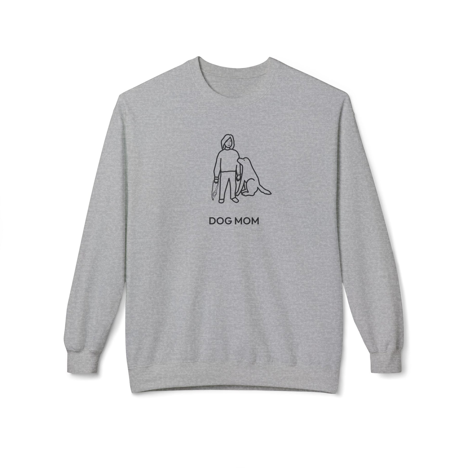 Dog Mom | Softstyle Fleece Sweatshirt