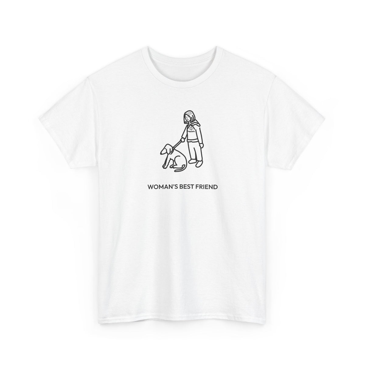 Woman's Best Friend | Soft Cotton Tee
