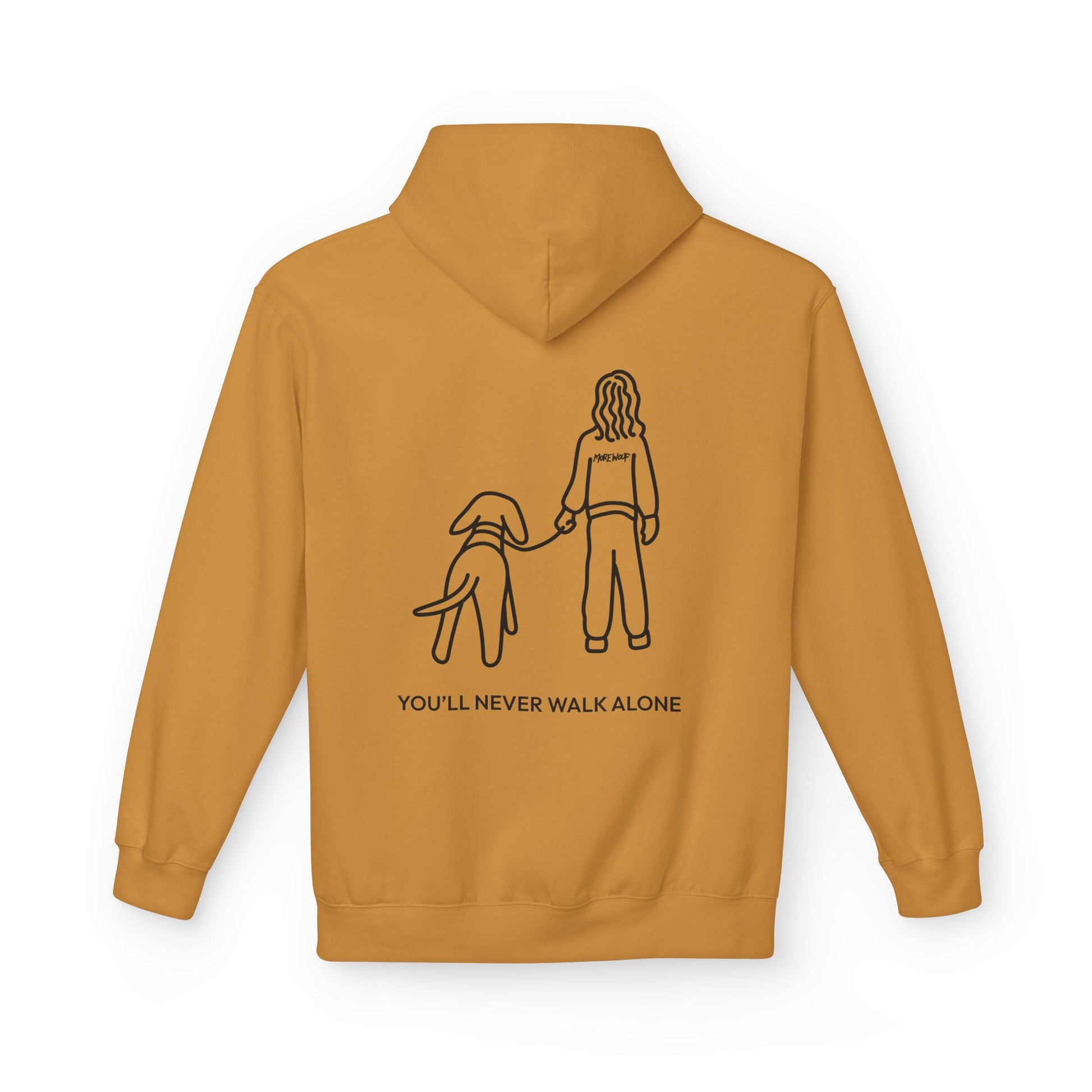 You'll Never Walk Alone (Back Print) | Softstyle Fleece Hoodie