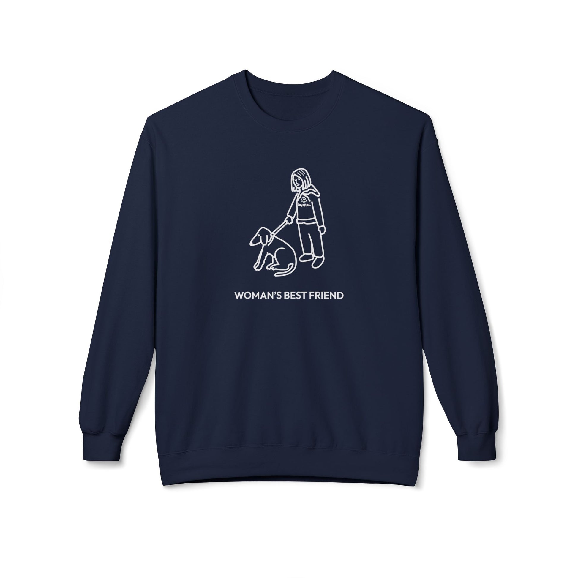 Woman's Best Friend | Softstyle Fleece Sweatshirt