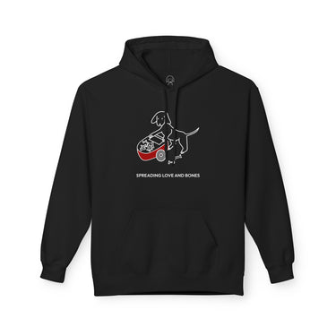 Spreading Love And Bones | Softstyle Fleece Hoodie | Color Collection