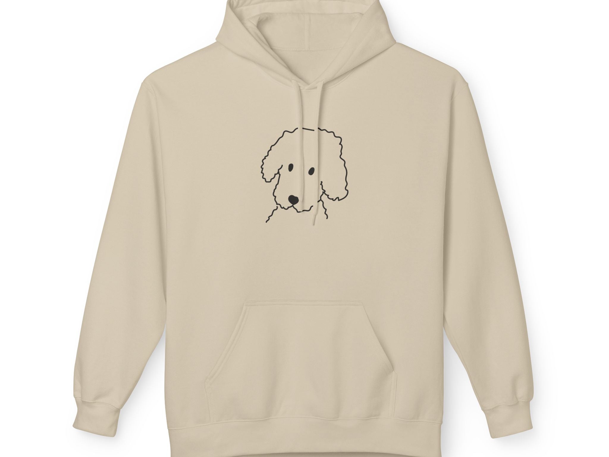 "Curly" | Soft Fleece Hoodie | Face Time Collection