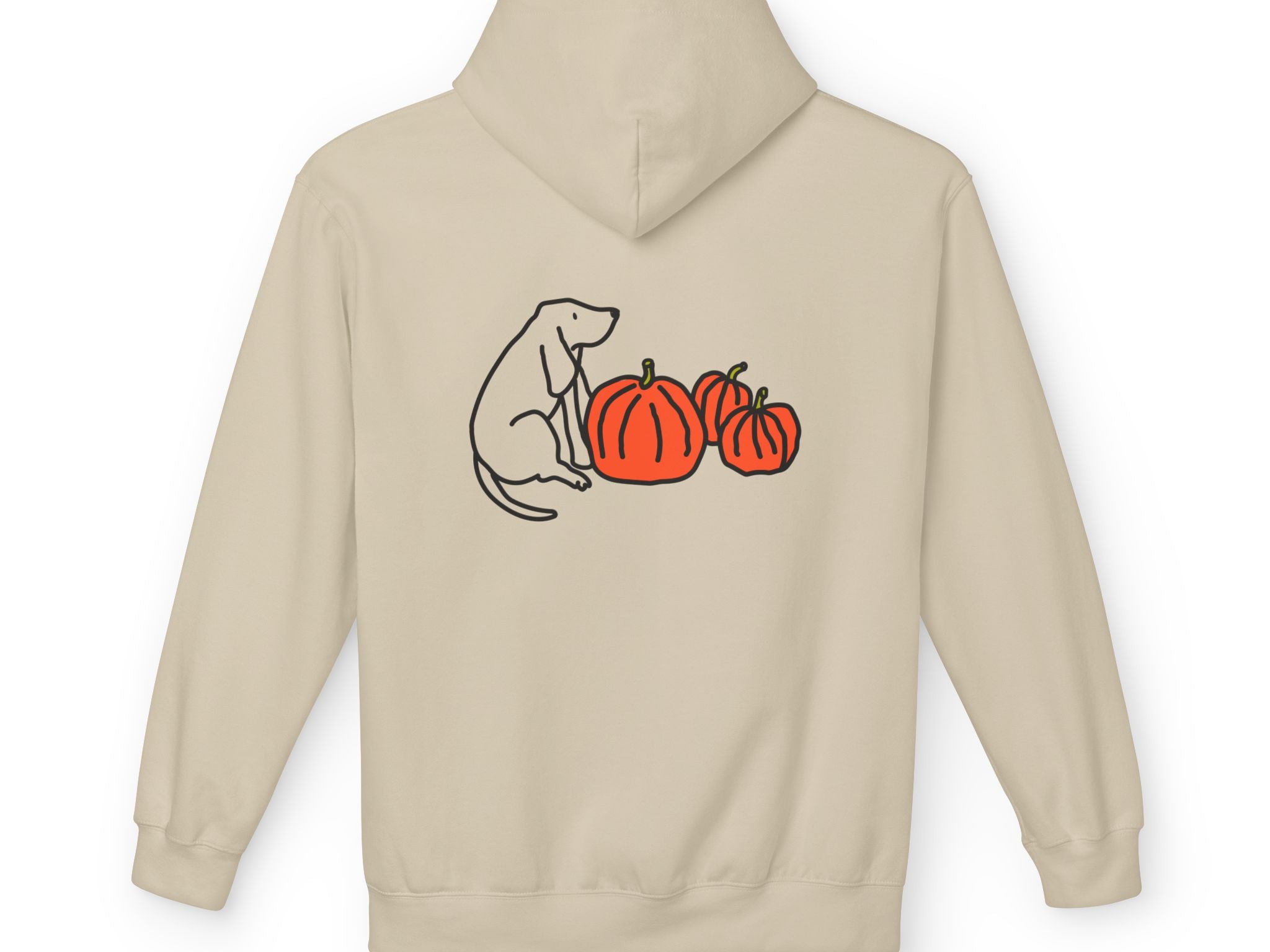 Pumpkin Patch | Soft Fleece Hoodie (Back Print) | Color Collection | Fall Collection