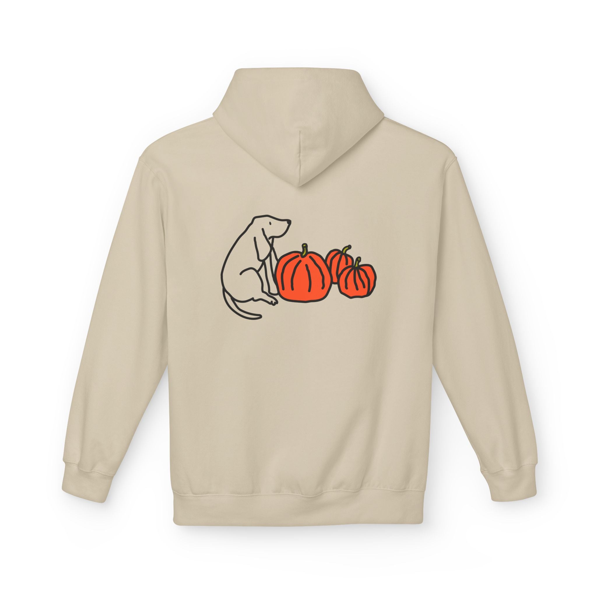 Pumpkin Patch | Soft Fleece Hoodie (Back Print) | Color Collection | Fall Collection