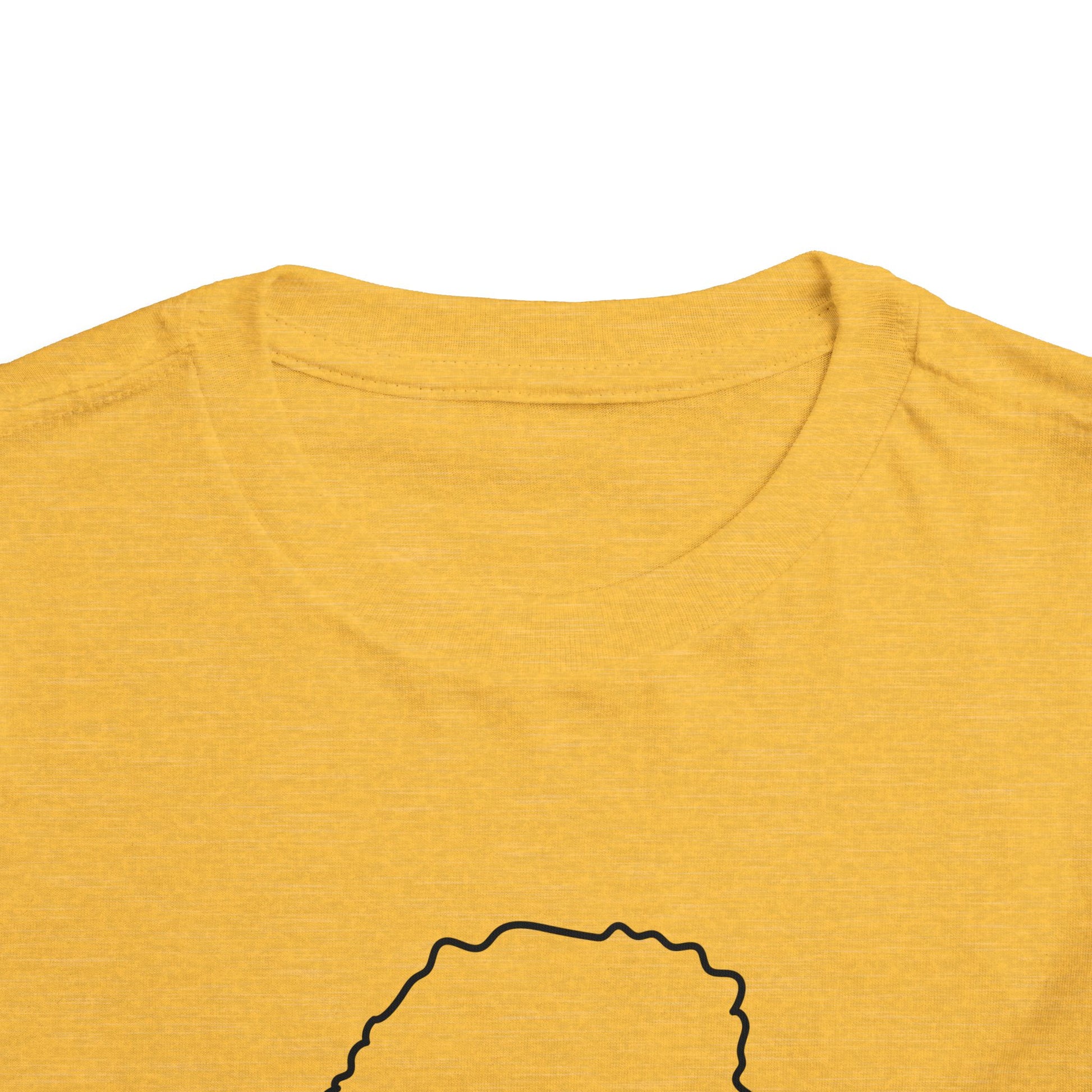 "Curly" |Toddler Short-Sleeved Tee | Face Time Collection