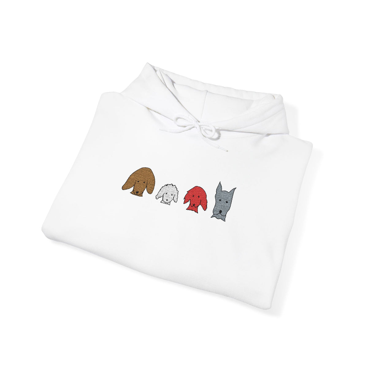 All Dogs Count (No Text) – Embroidered Hoodie