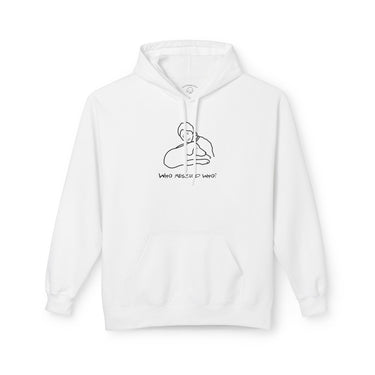 Who Rescued Who? | Morewoof Softstyle Fleece Hoodie | Rescue Collection