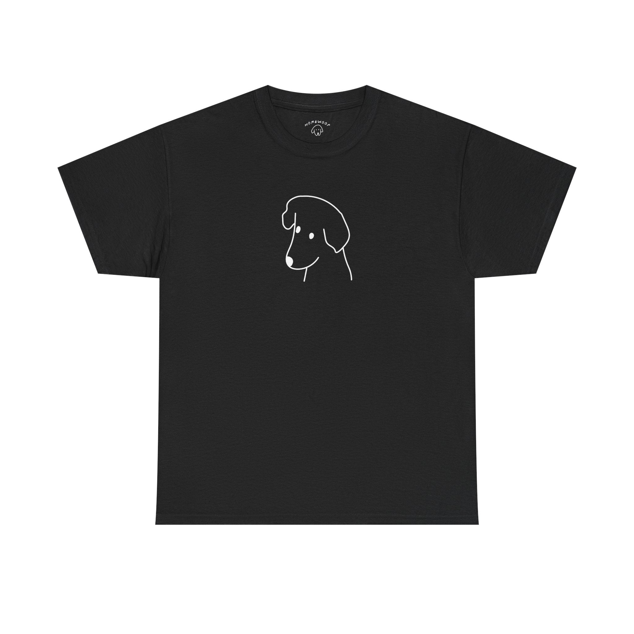 "Happy Dog" | Soft Cotton Tee | Face Time Collection
