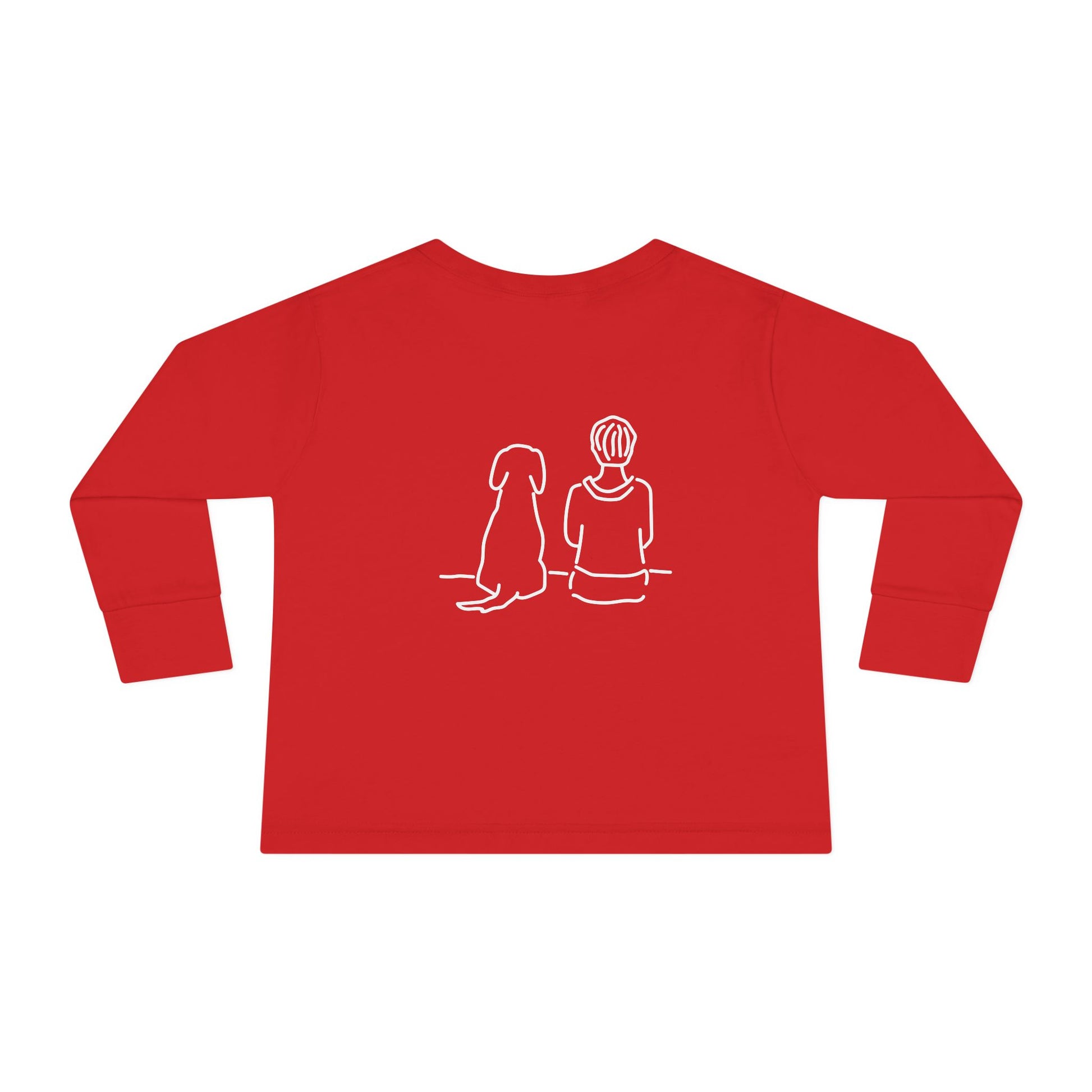 "Better Together" | Toddler Long Sleeve Tee (Back Print)