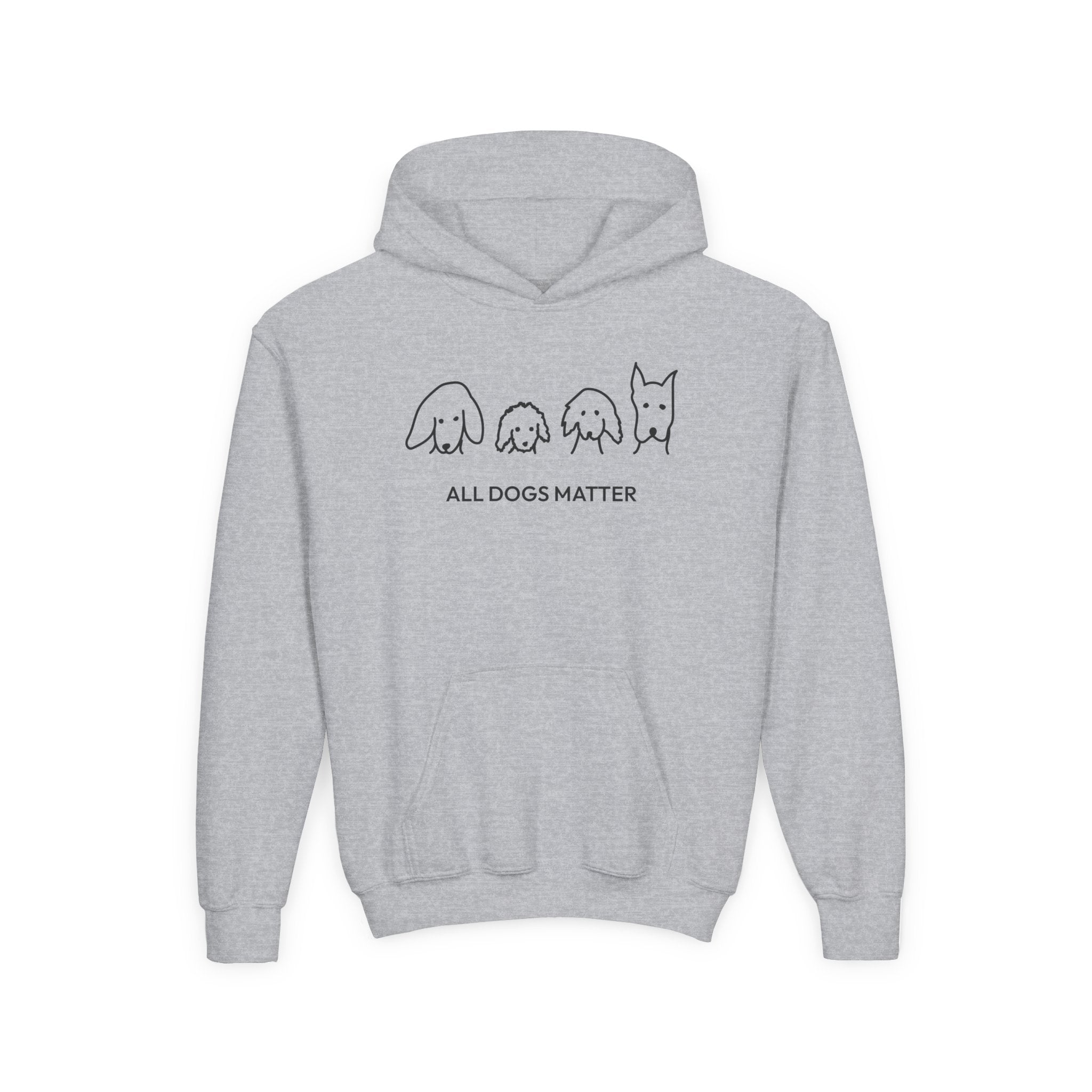 All Dogs Count | Youth Hoodie | Rescue Collection