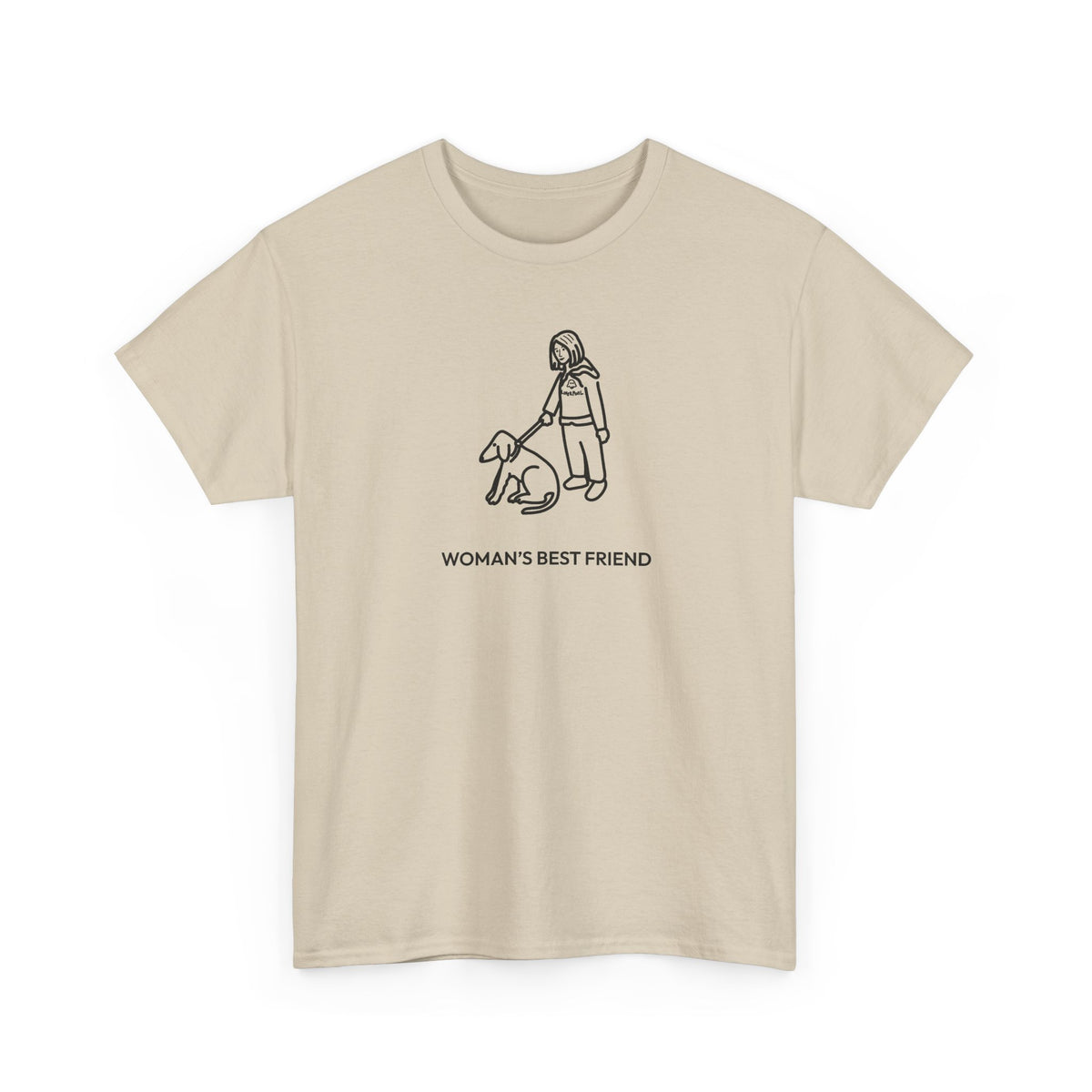 Woman's Best Friend | Soft Cotton Tee