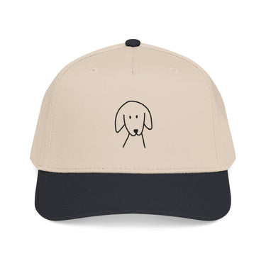 Two-toned Snapback Baseball Cap | MoreWoof logo