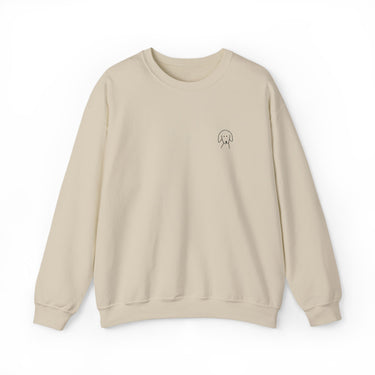 Unisex Crewneck Sweatshirt With Embroidered MoreWoof Logo