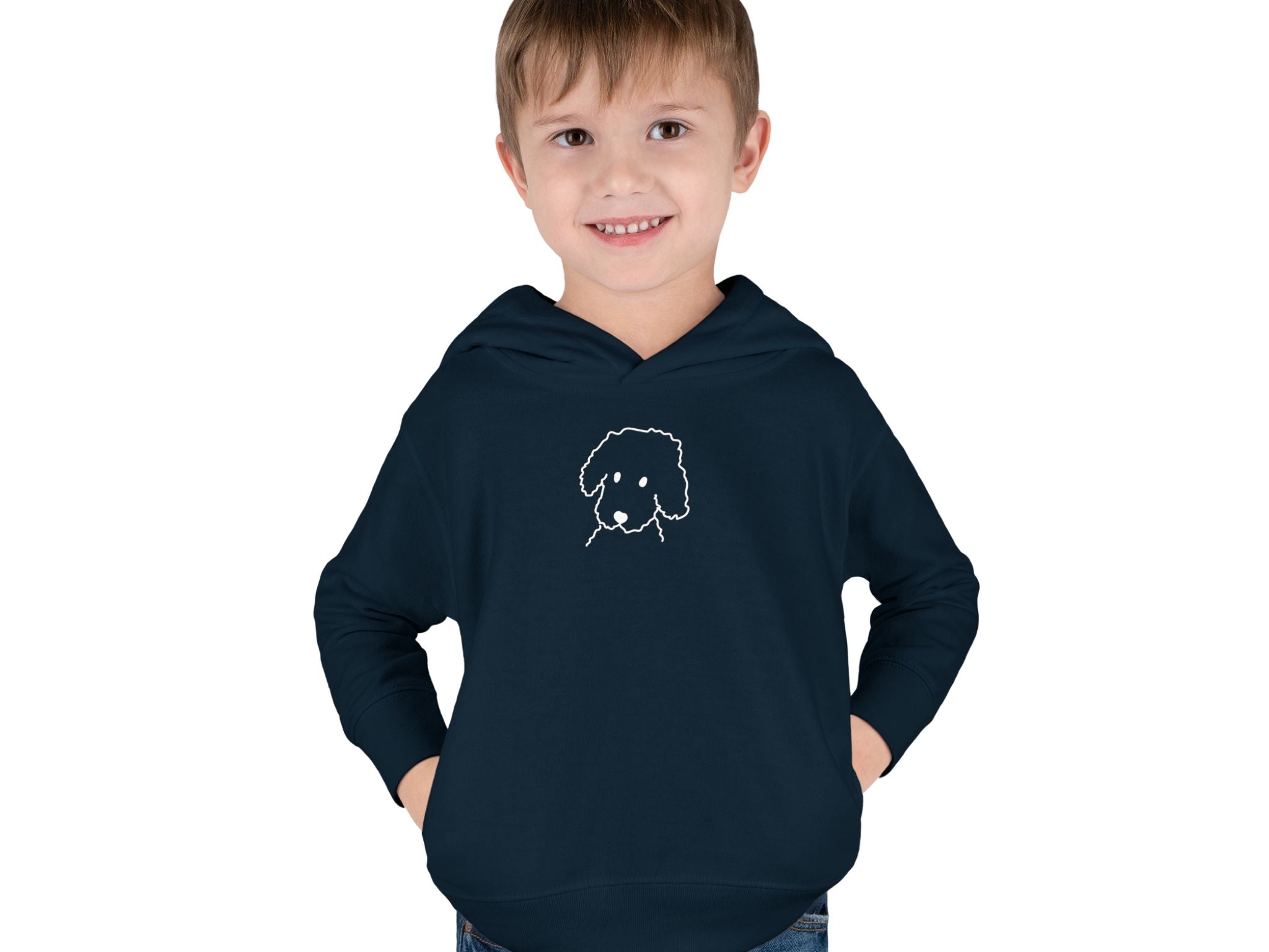 Curly | Toddler Fleece Hoodie