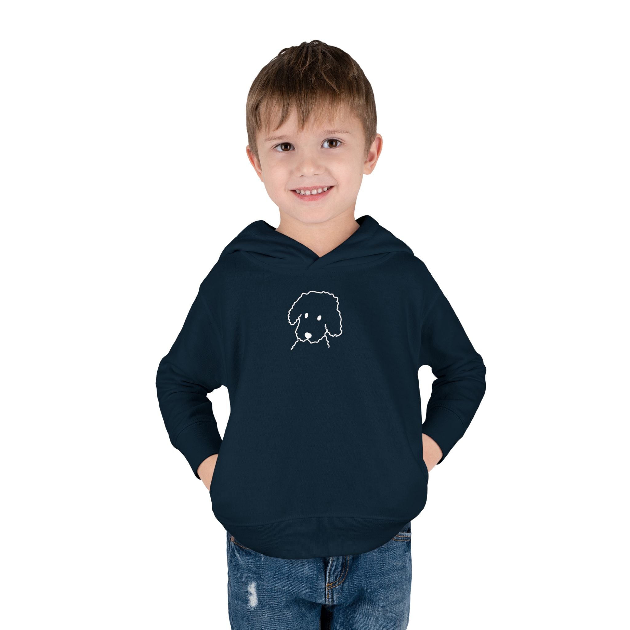 Curly | Toddler Fleece Hoodie