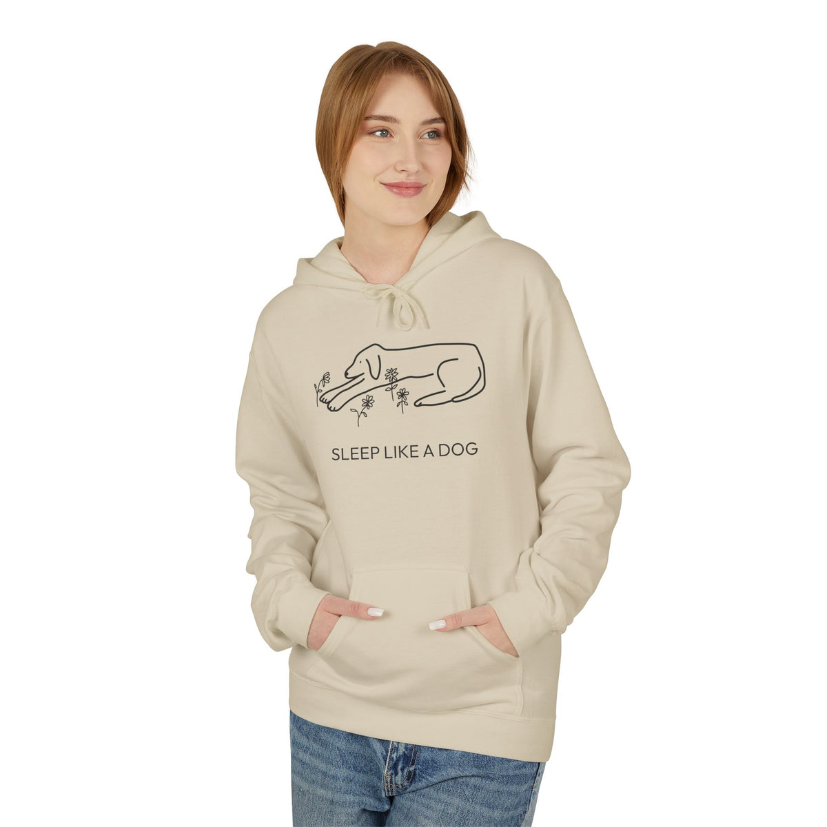 Sleep Like a Dog | Soft Fleece Hoodie