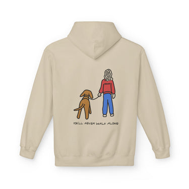 You'll Never Walk Alone (Back Print) | Softstyle Fleece Hoodie | Color Collection