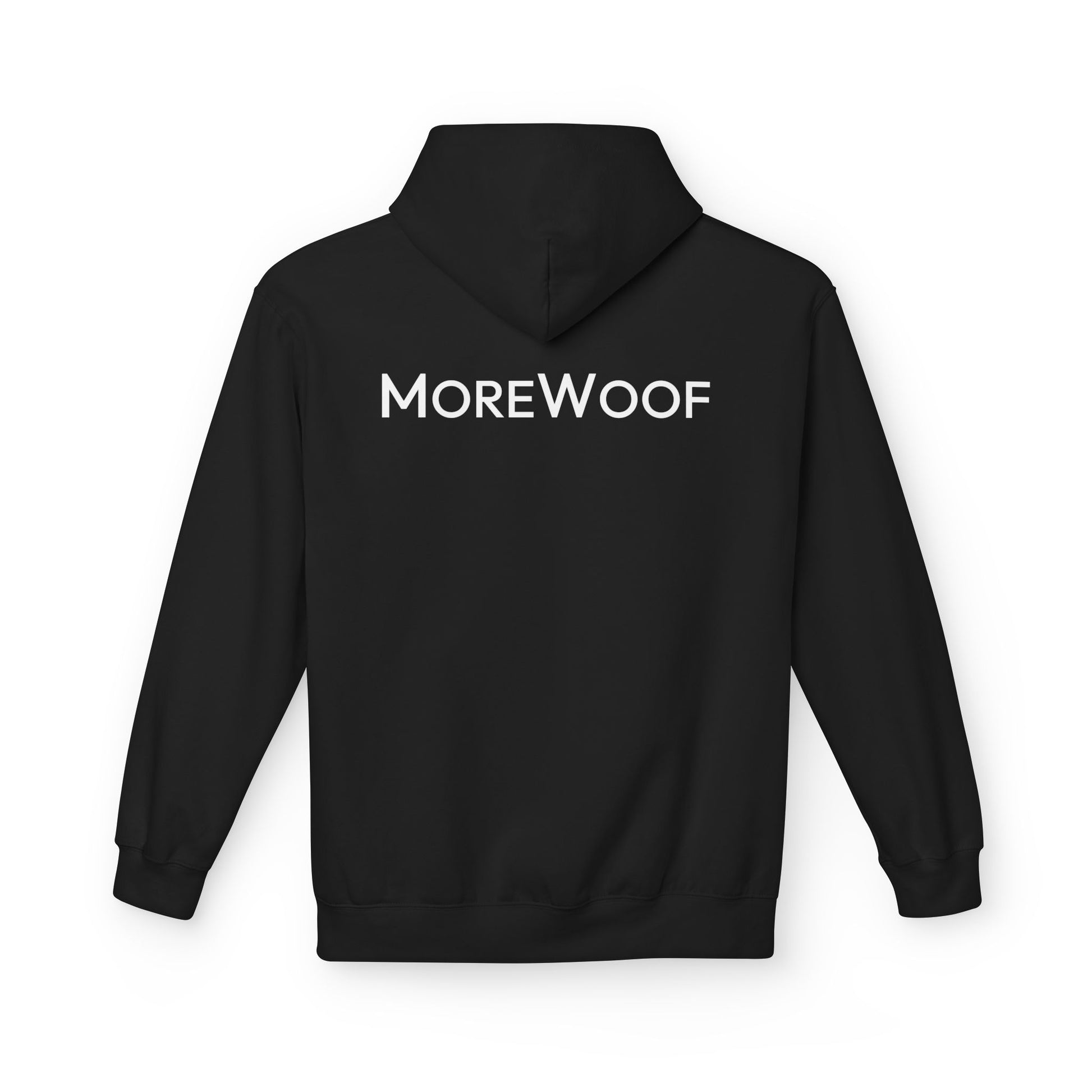 Who Rescued Who? | Morewoof Softstyle Fleece Hoodie | Rescue Collection