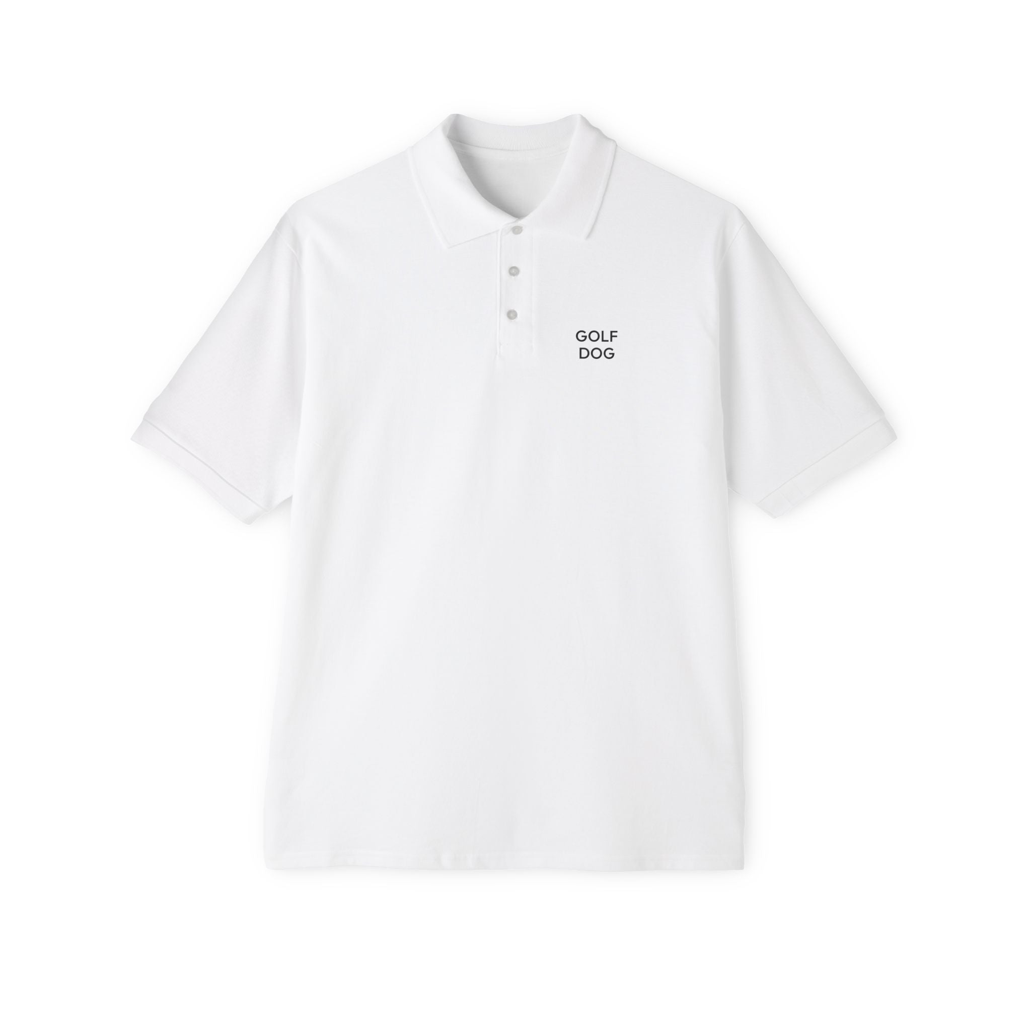 "Golf Dog" Polo Shirt | Men's Piqué Polo | Summer Collection