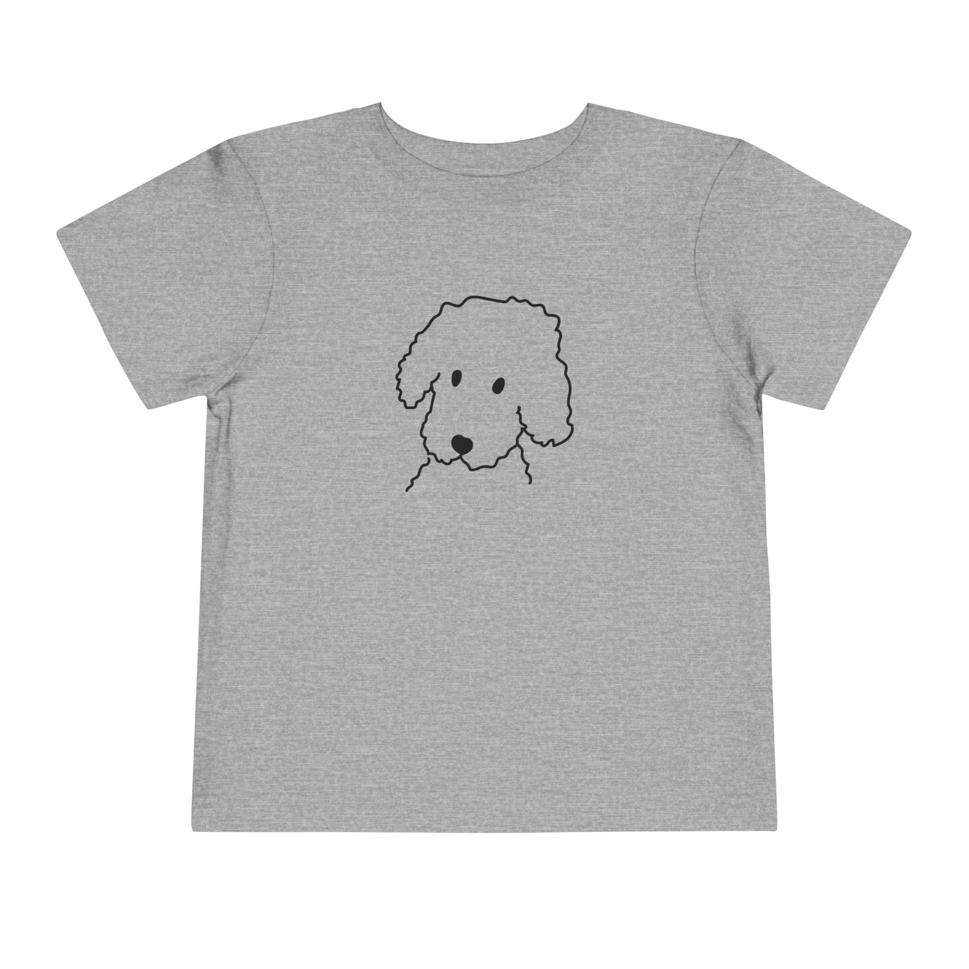 "Curly" |Toddler Short-Sleeved Tee | Face Time Collection