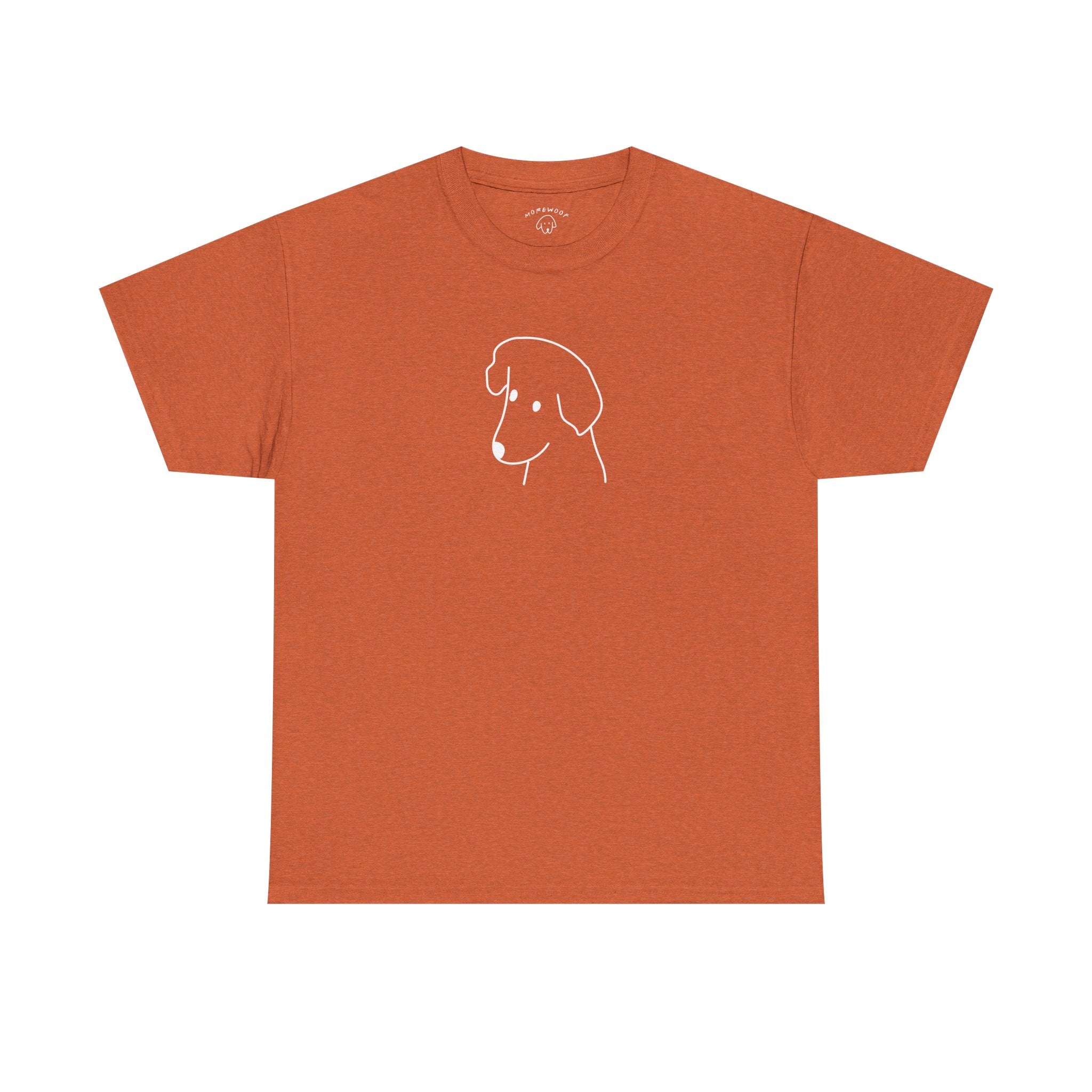 "Happy Dog" | Soft Cotton Tee | Face Time Collection