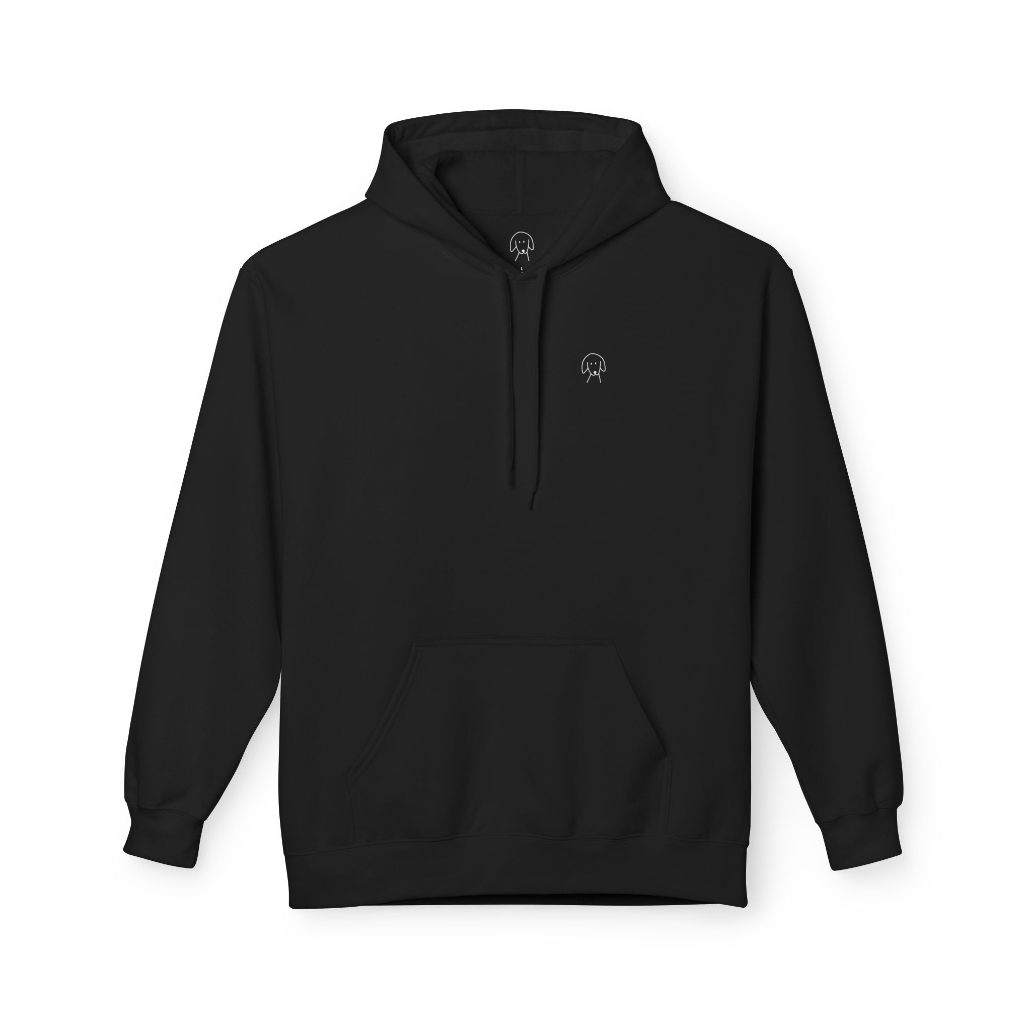 Life is Better with a Dog -- Beach (Back Print) | Softstyle Fleece Hoodie | Life Is Better With A Dog Collection | Summer Collection