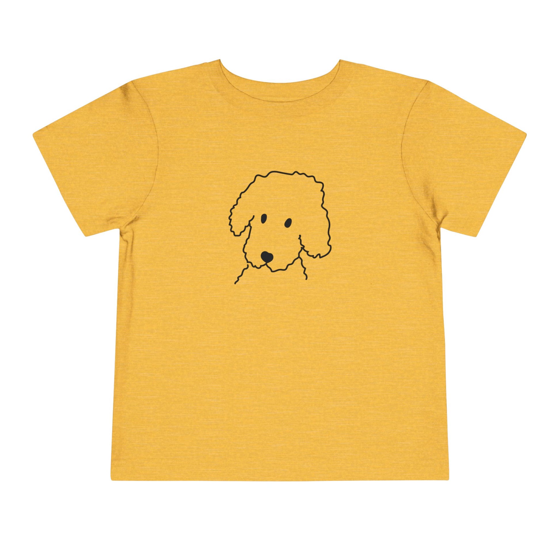 "Curly" |Toddler Short-Sleeved Tee | Face Time Collection
