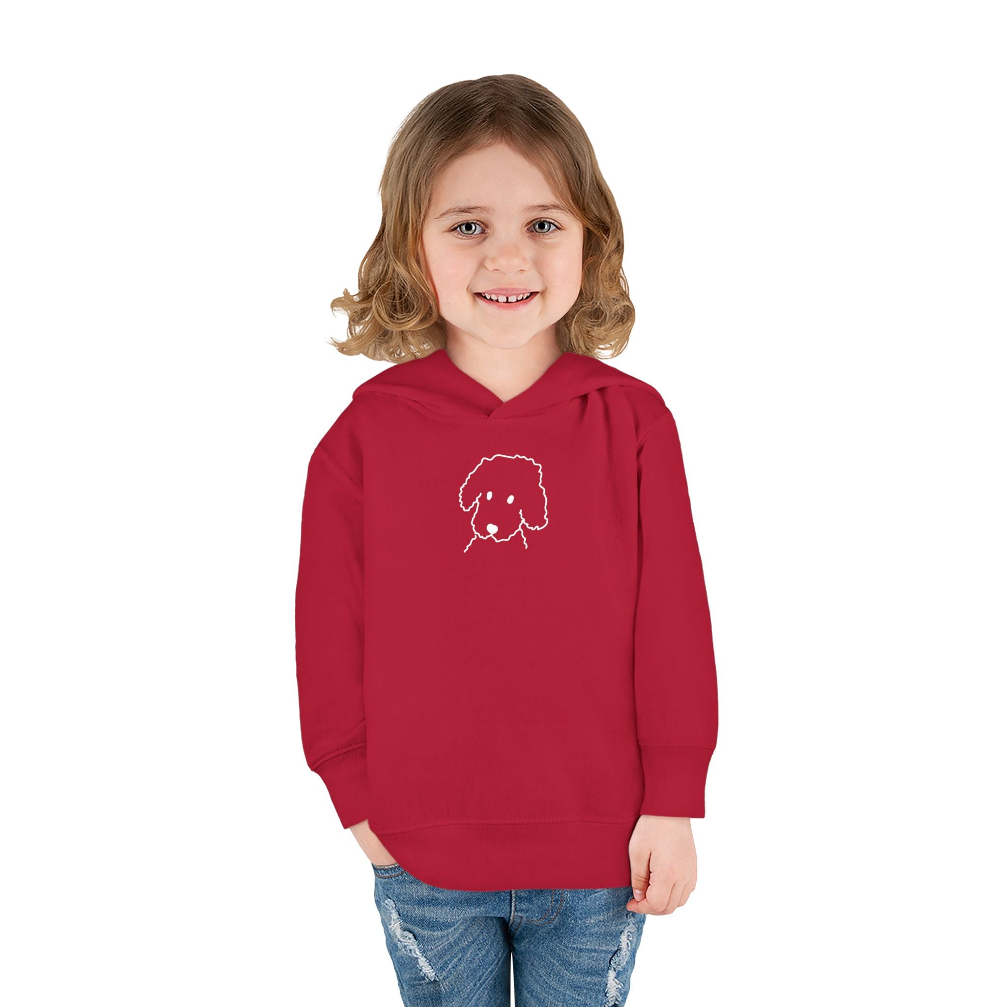 Curly | Toddler Fleece Hoodie