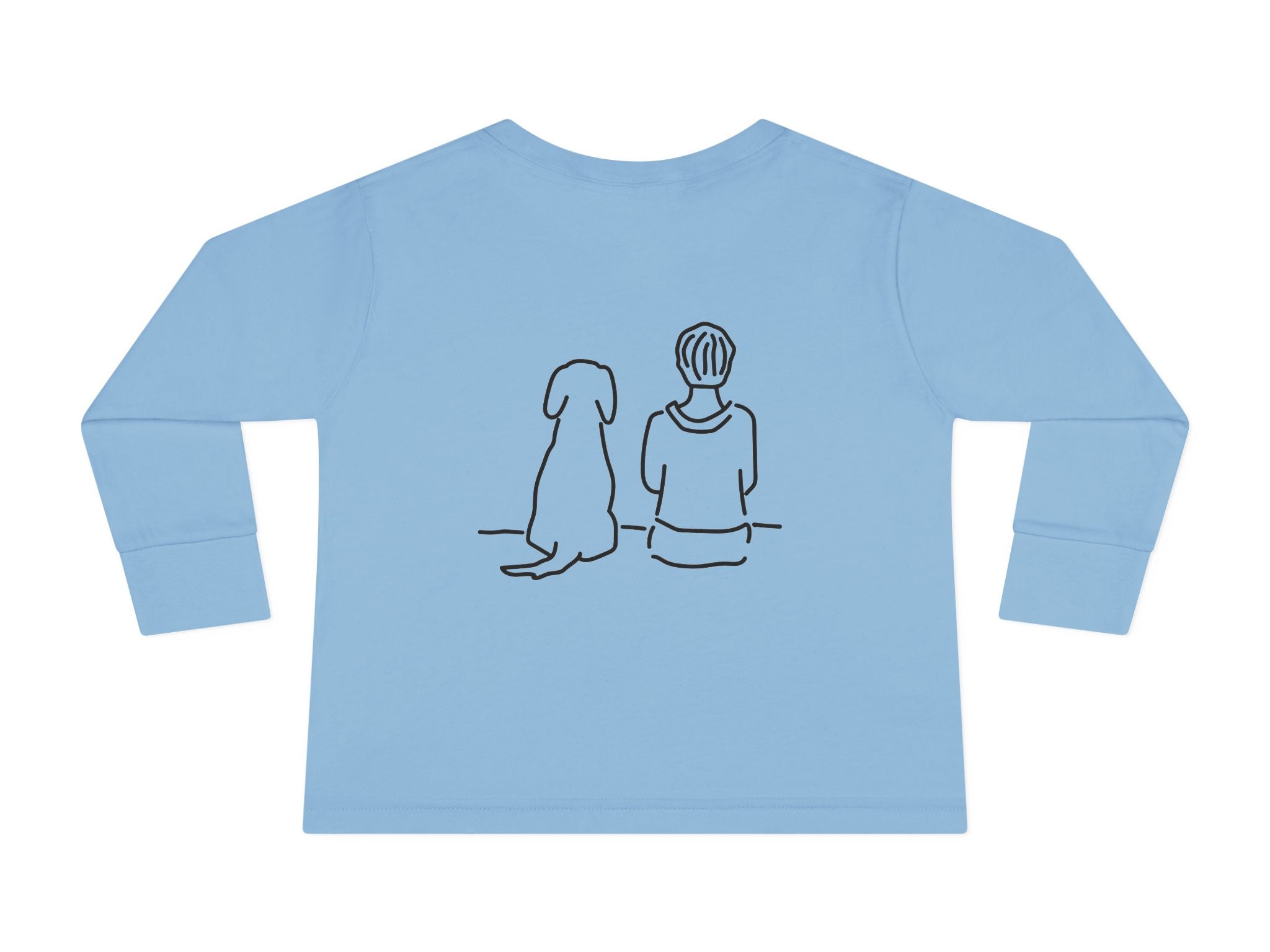 "Better Together" | Toddler Long Sleeve Tee (Back Print)