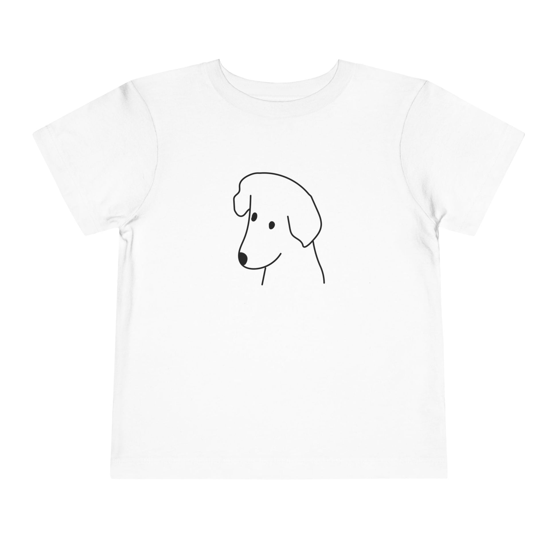 "Happy Dog" | Toddler Short Sleeve Tee | Face Time Collection