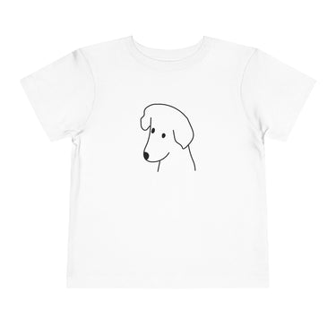 "Happy Dog" | Toddler Short Sleeve Tee | Face Time Collection