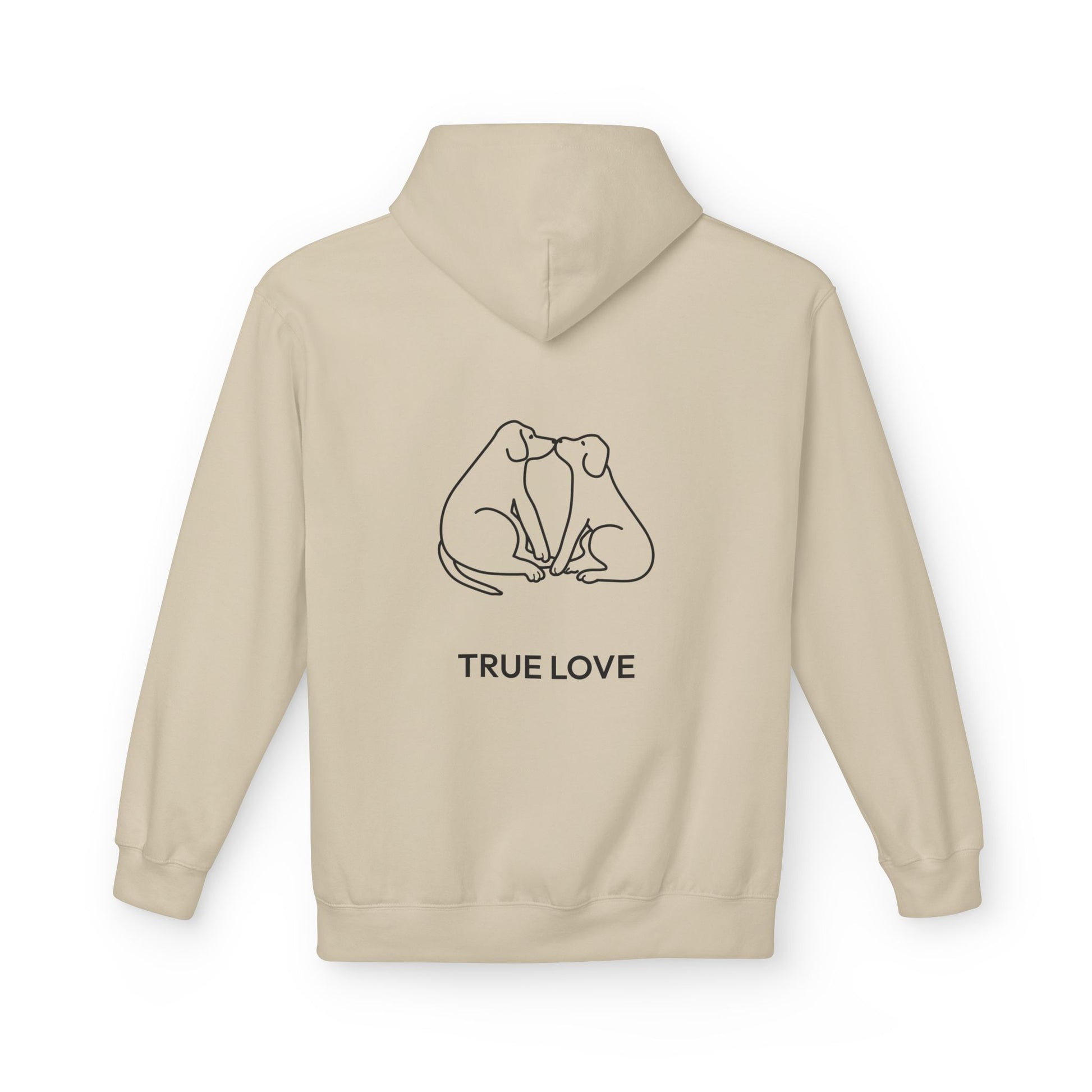True Love — Softstyle Fleece Hoodie (Back Print)