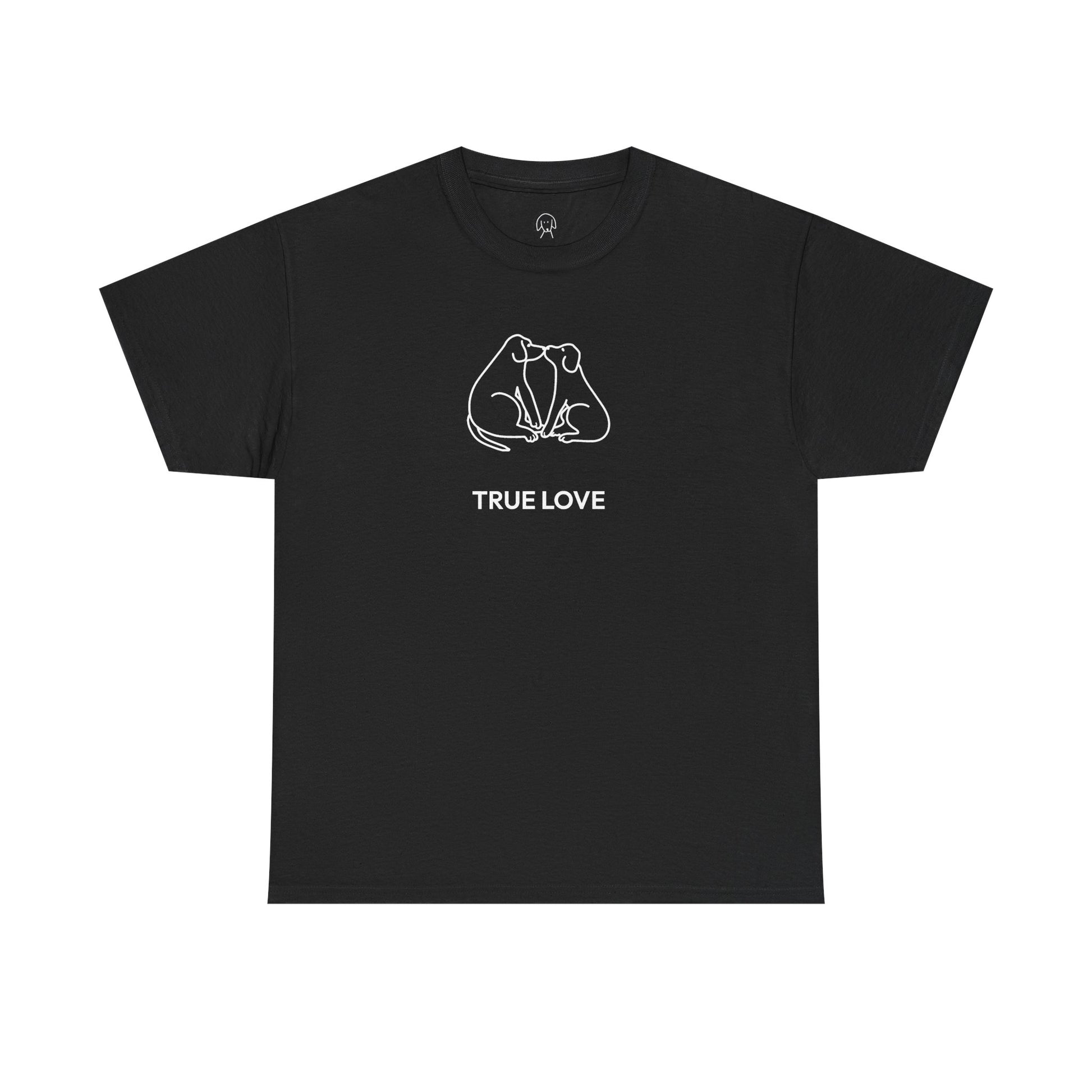 Cat Kisses T-Shirt — Minimal Line Art Cats Graphic Tee