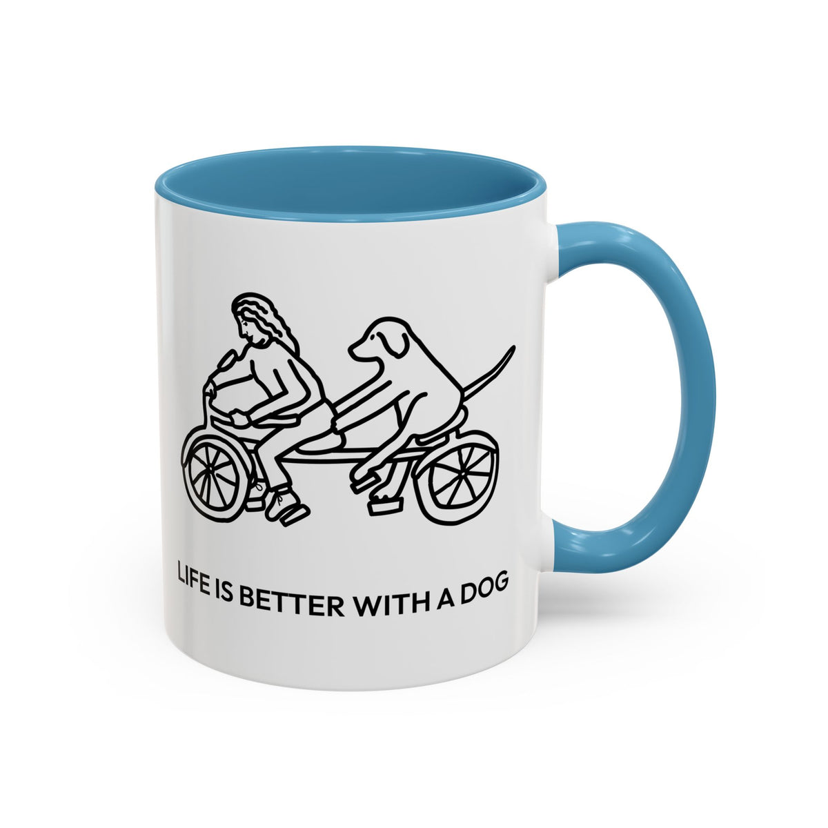 Life Is Better With A Dog | Coffee Mug (11 oz.) | Life Is Better With A Dog Collection